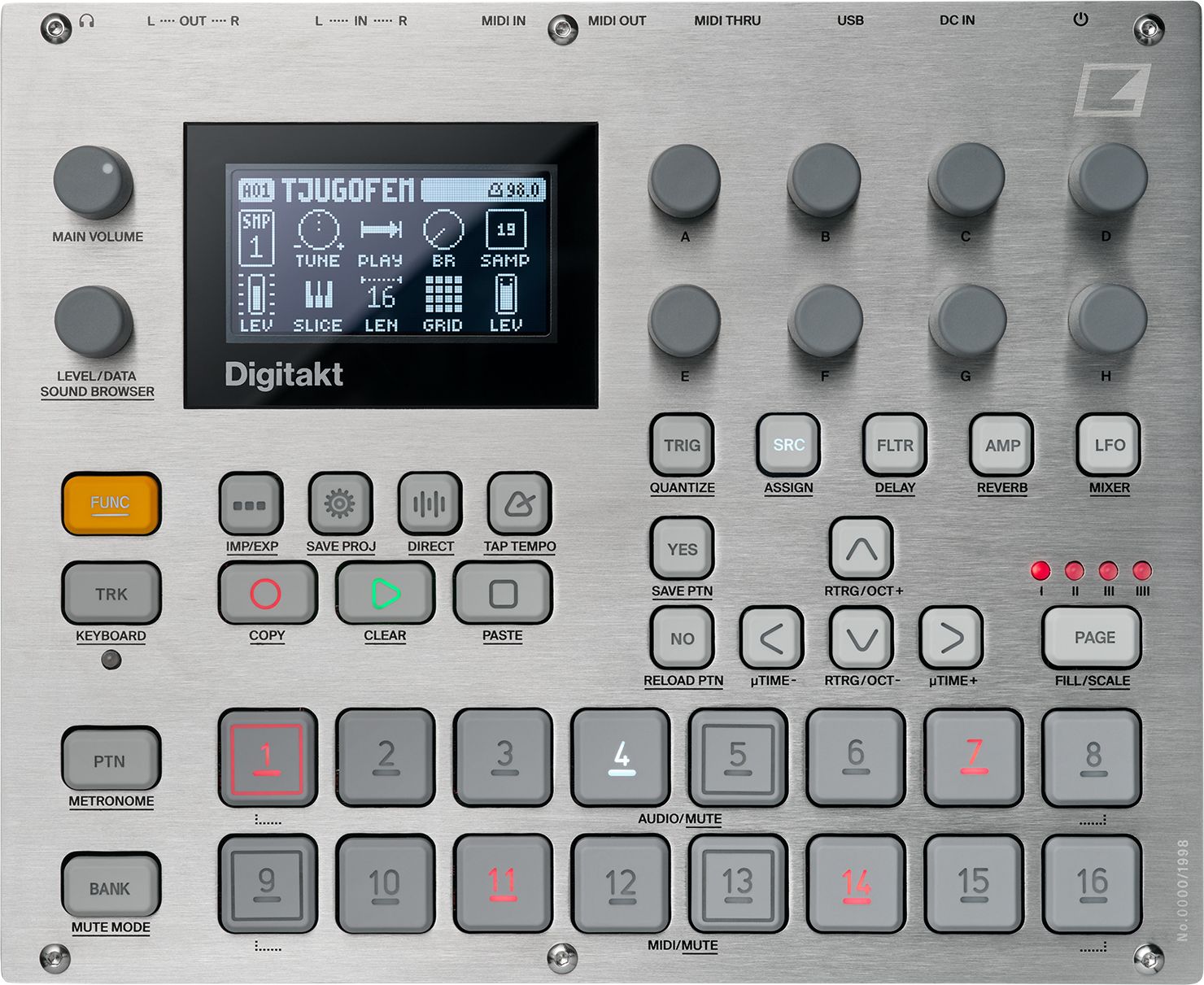 Elektron Digitakt e25 Remix Edition Elektron Digitakt e25 Remix Edition