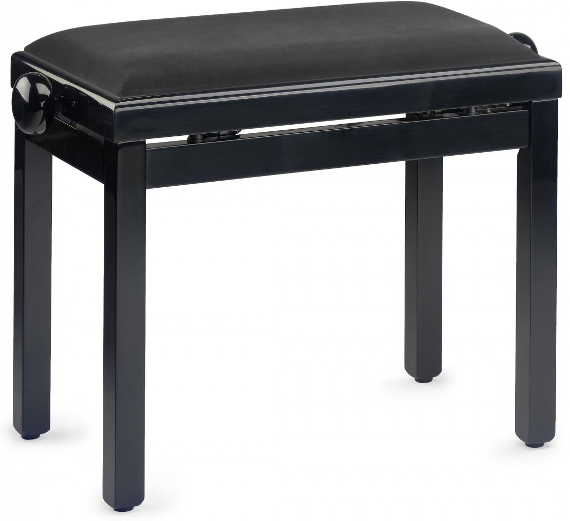 Rock Shop Piano Bench - Black high gloss Rock Shop Piano Bench - Black high gloss