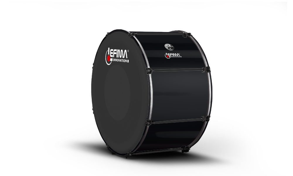 Lefima Marching Bass Drum CarboStroke 24"