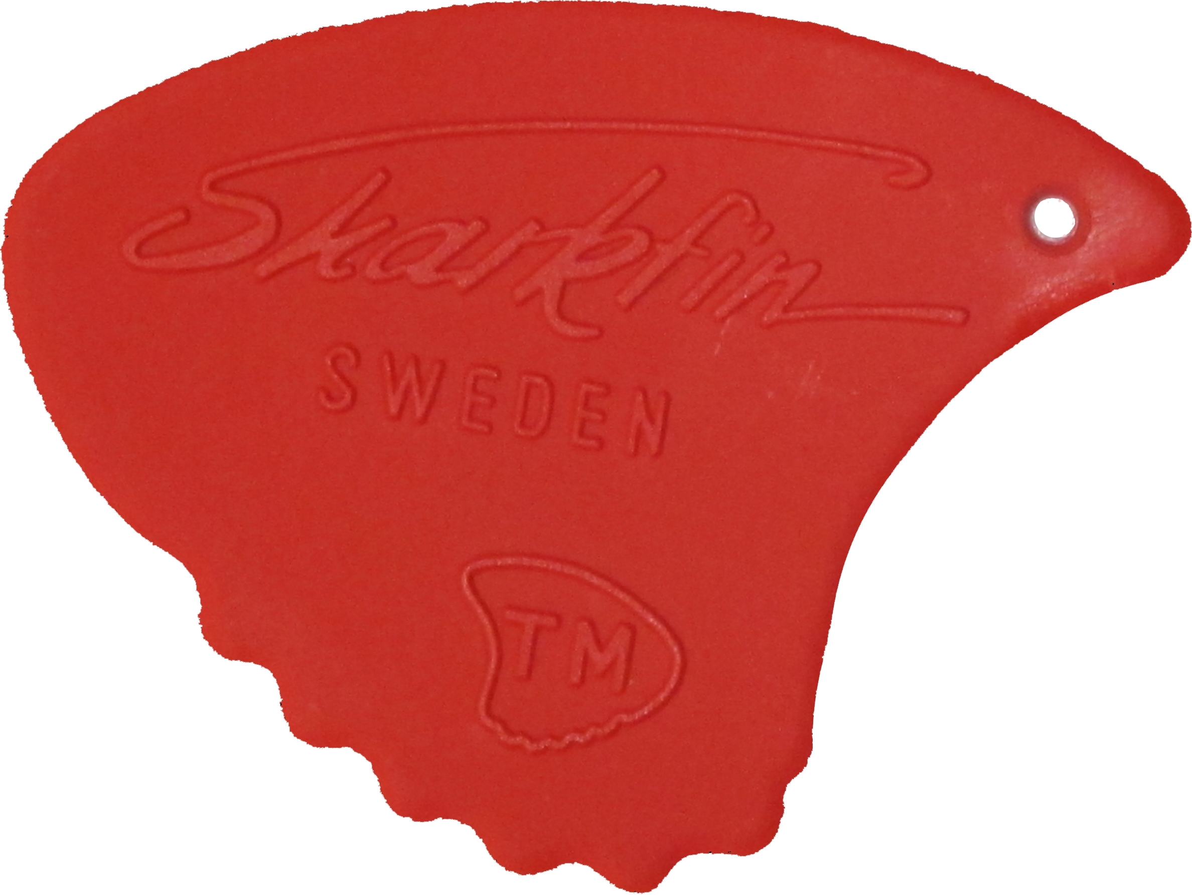 Sharkfin pick 0.55 red Sweden Relief
