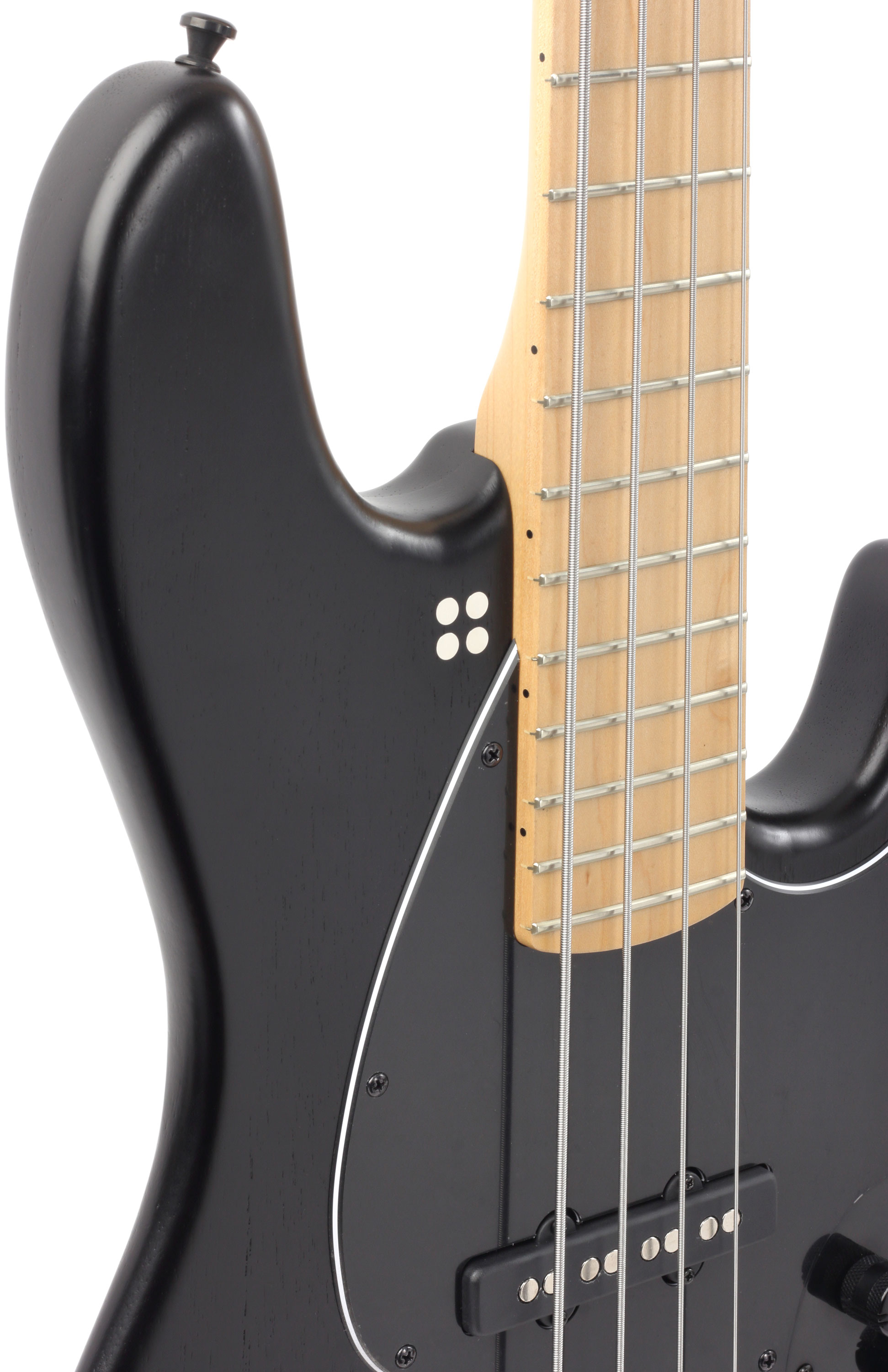 Sandberg California II SL Paulownia TM-4 Black Maple Neck Black HW – Bild 7