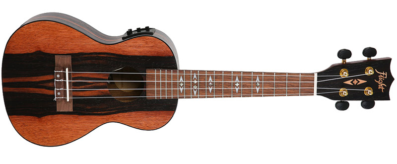 Flight DUC 460 Amara EQ Concert Ukulele inkl. Bag