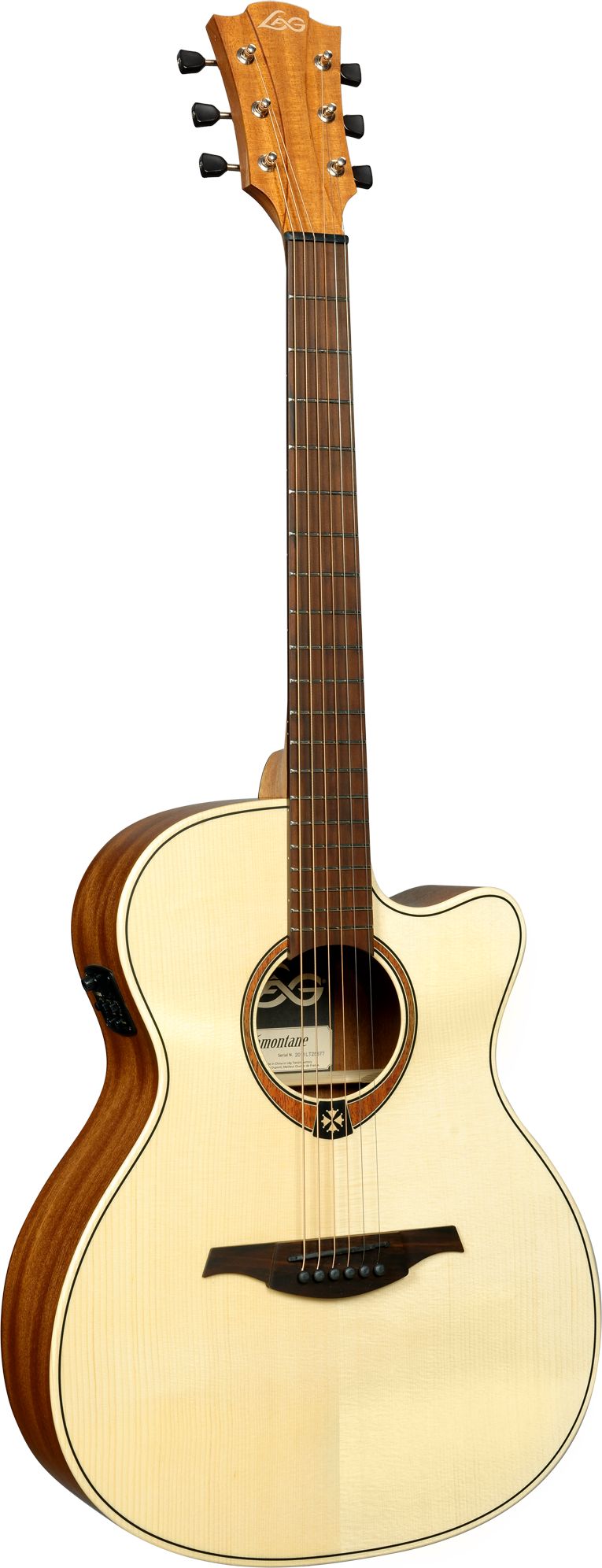 Lag Tramontane 70 ACE NAT Auditorium Akustikgitarre Satin