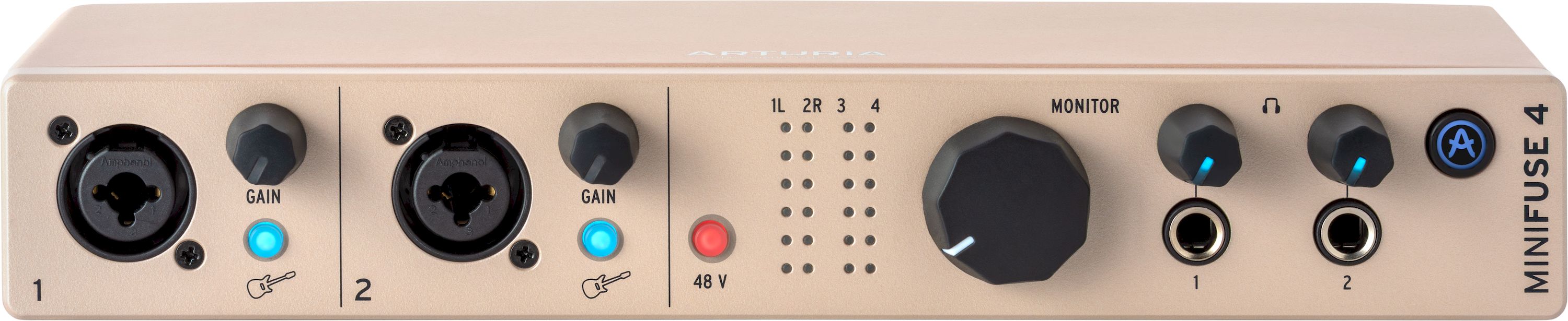 Arturia MiniFuse 4 Champagne