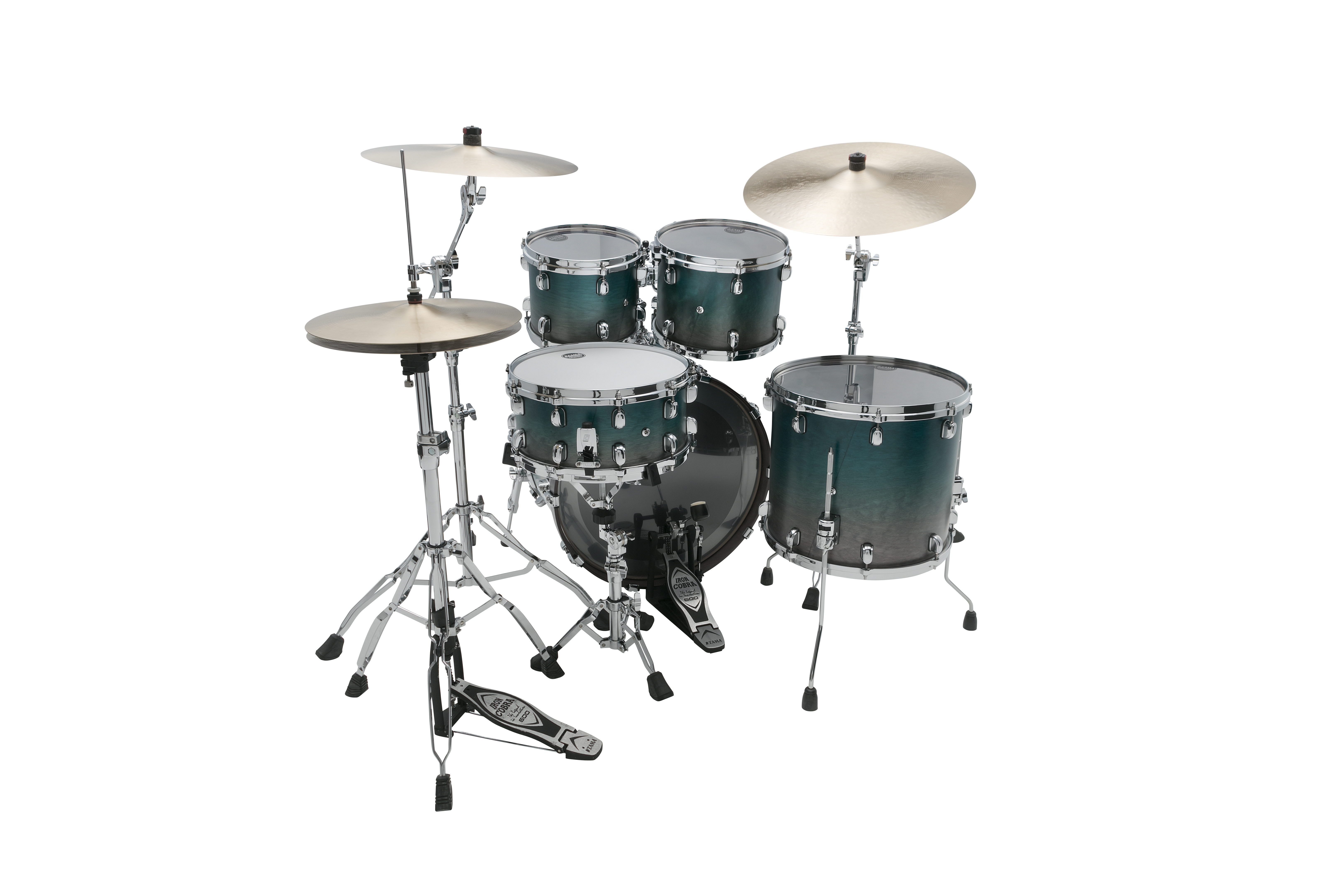 Tama Starcl. Lacquer Walnut/Birch 4pcs. Shell Kit -SPF – Bild 6