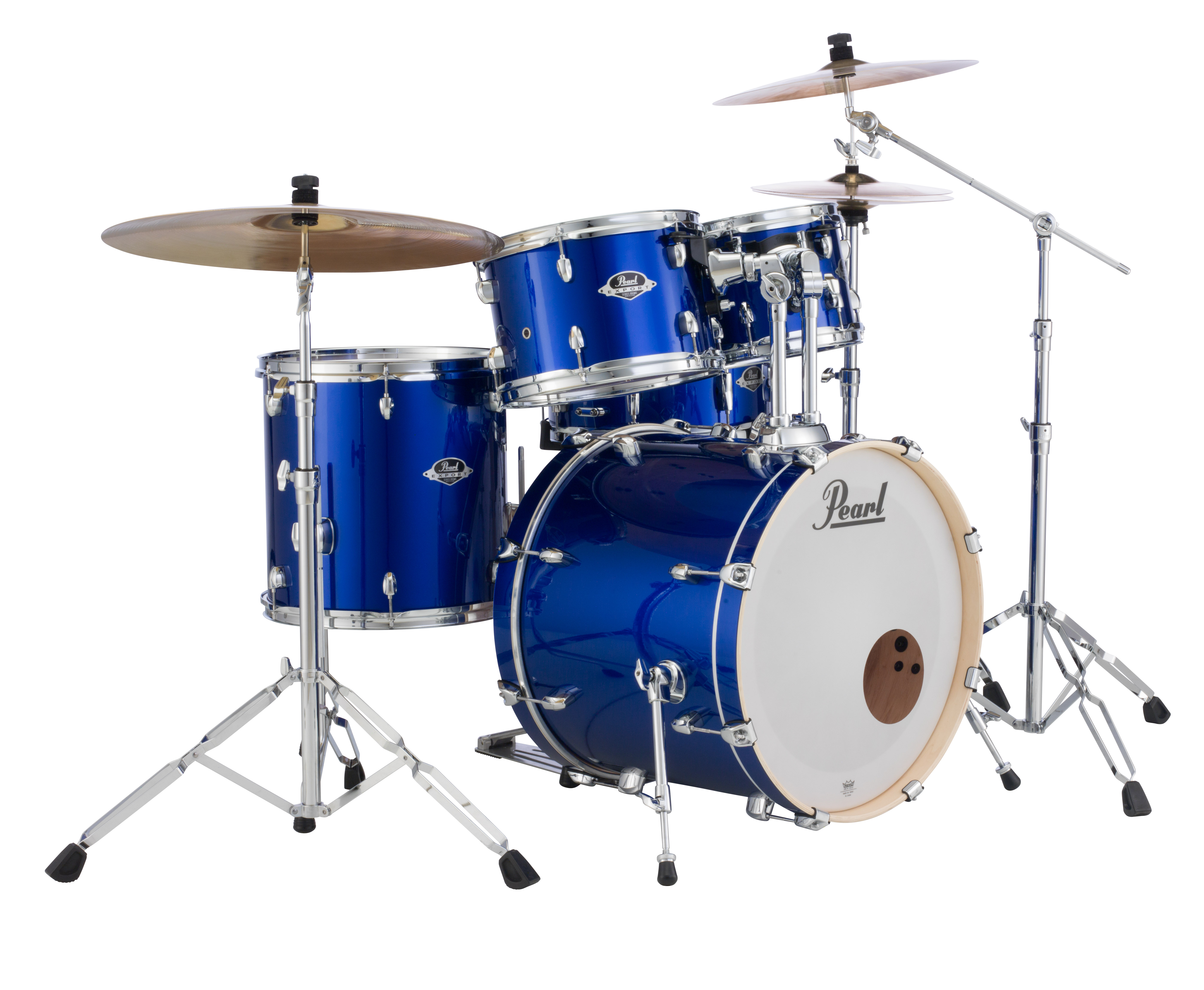 Pearl EXX705NBR/C717 Export Drum-Set High Voltage Blue/Sabian SBR – Bild 5