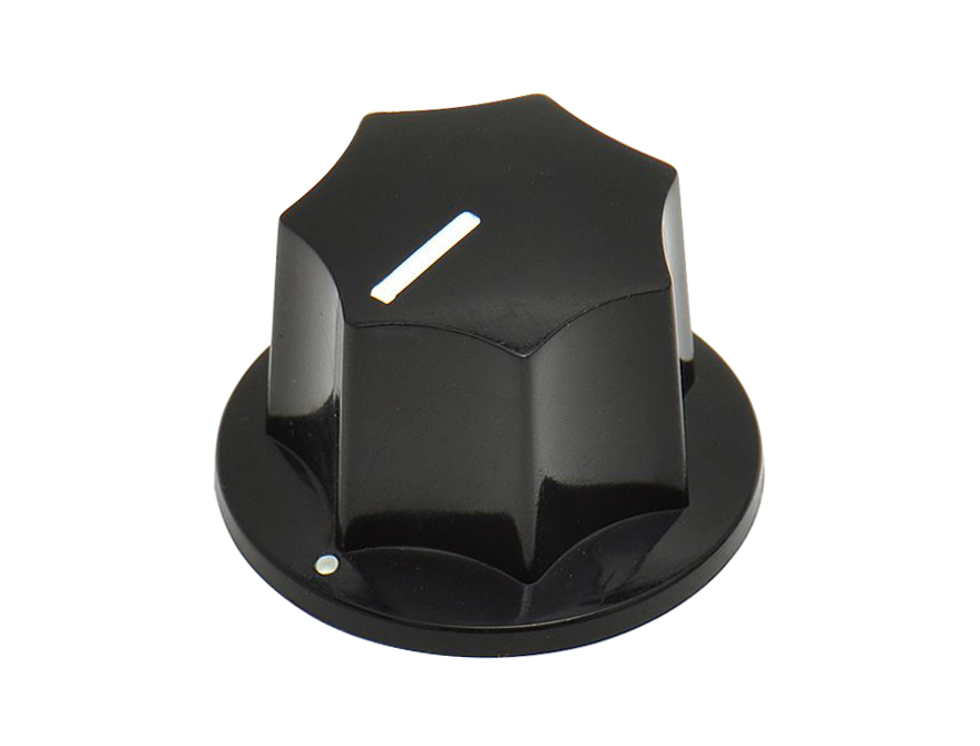 Göldo potentiometer knob JB-Style black large