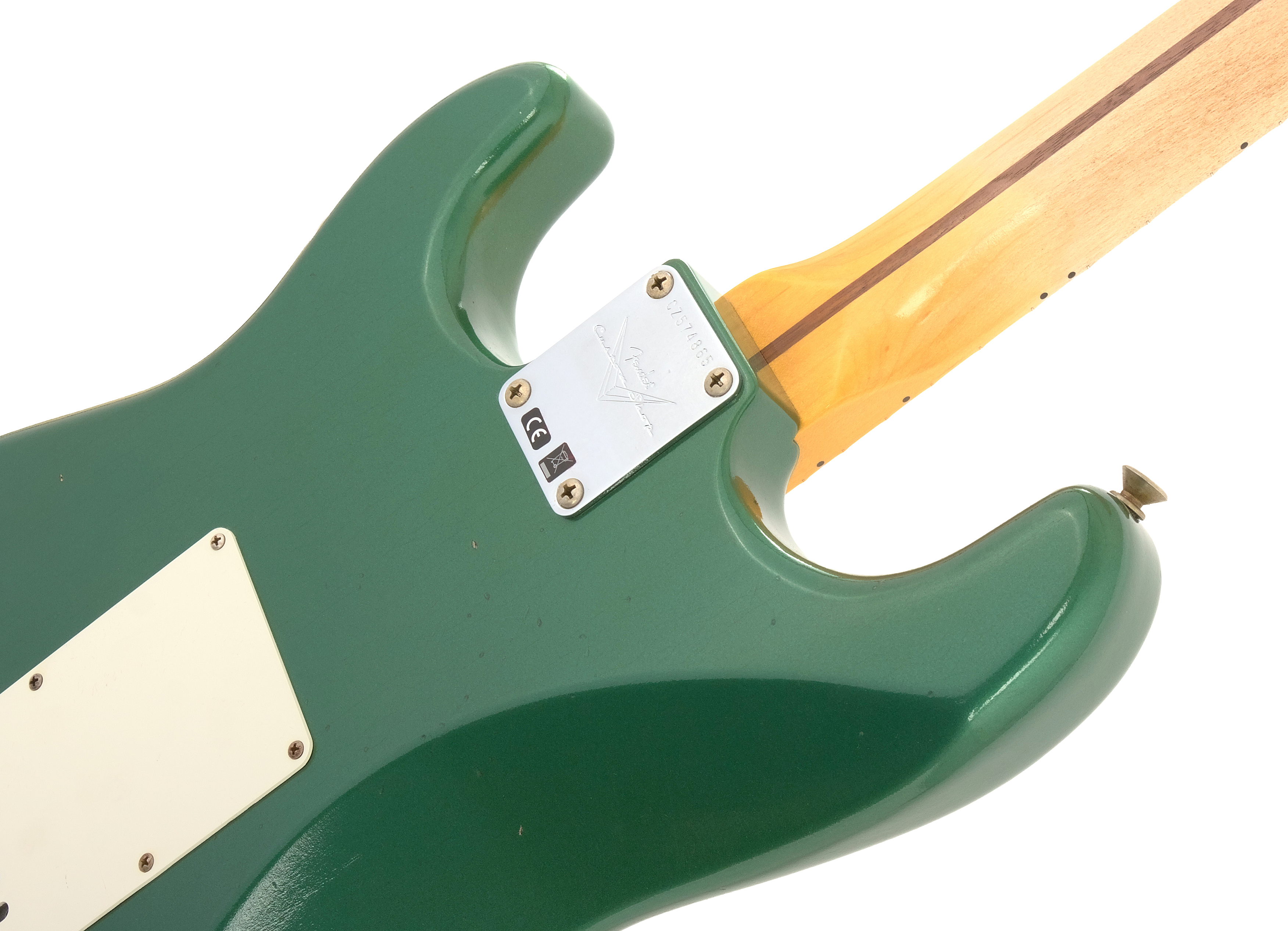 Fender Custom Shop 1956 Stratocaster Journeyman Relic Aged Sherwood Green Metallic – Bild 4