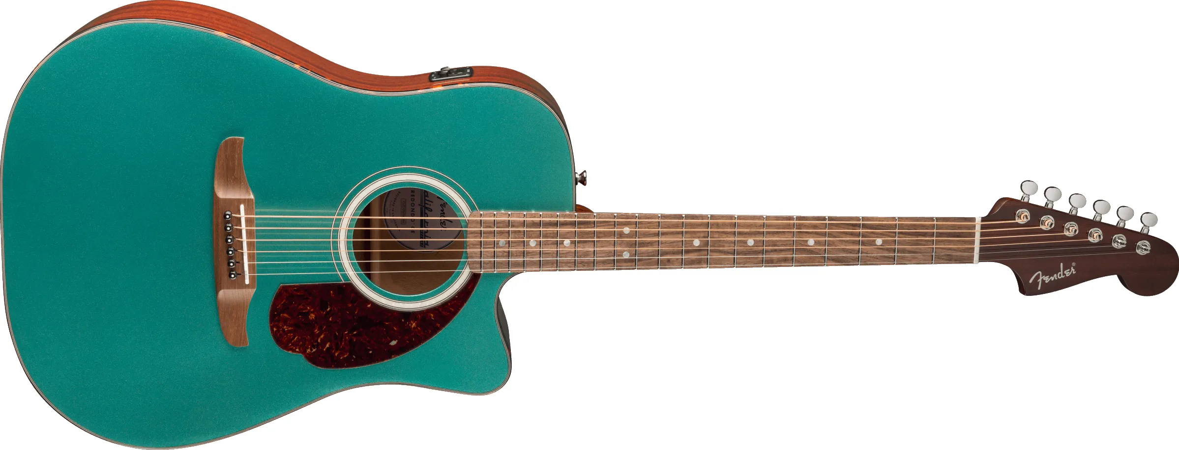 Fender California Deluxe Redondo CE Sherwood Green – Bild 2