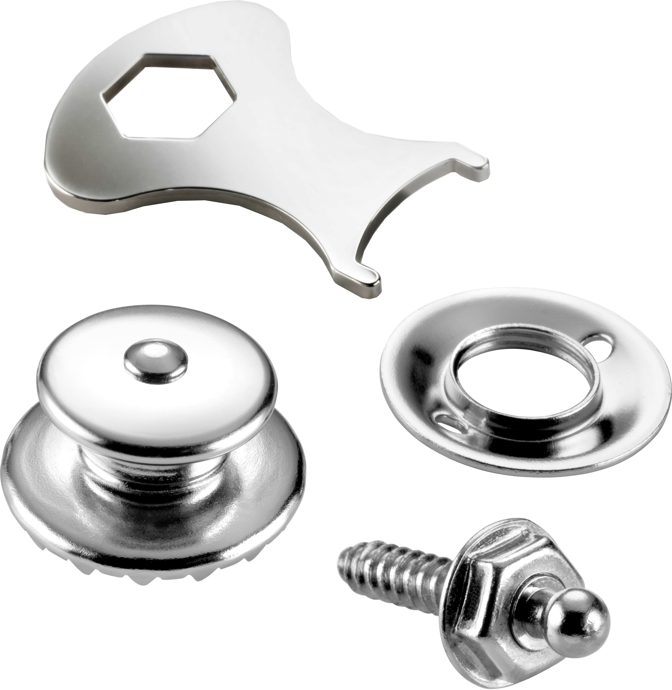 Loxx Security Lock Chrom E-Gitarre & Bass