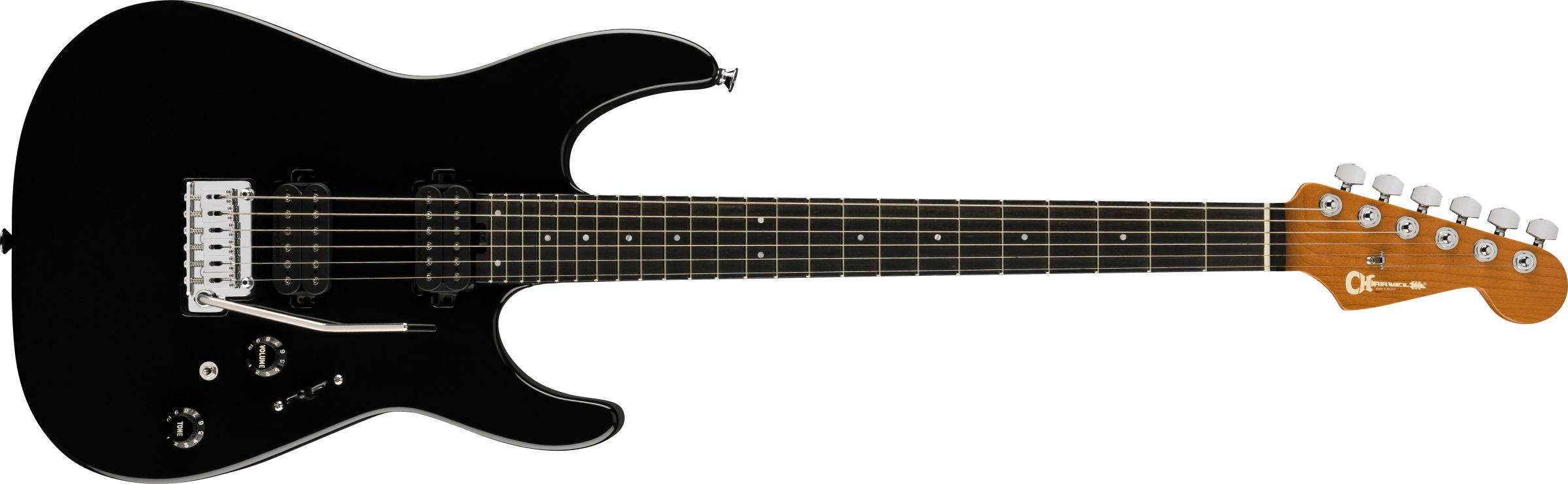 Charvel Pro-Mod DK24 HH 2PT Gloss Black/EB Charvel Pro-Mod DK24 HH 2PT Gloss Black/EB