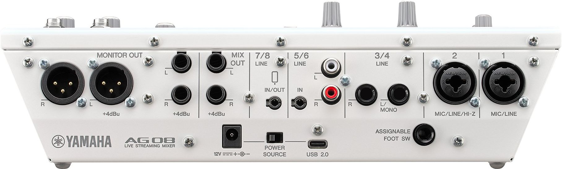 Yamaha AG08 white