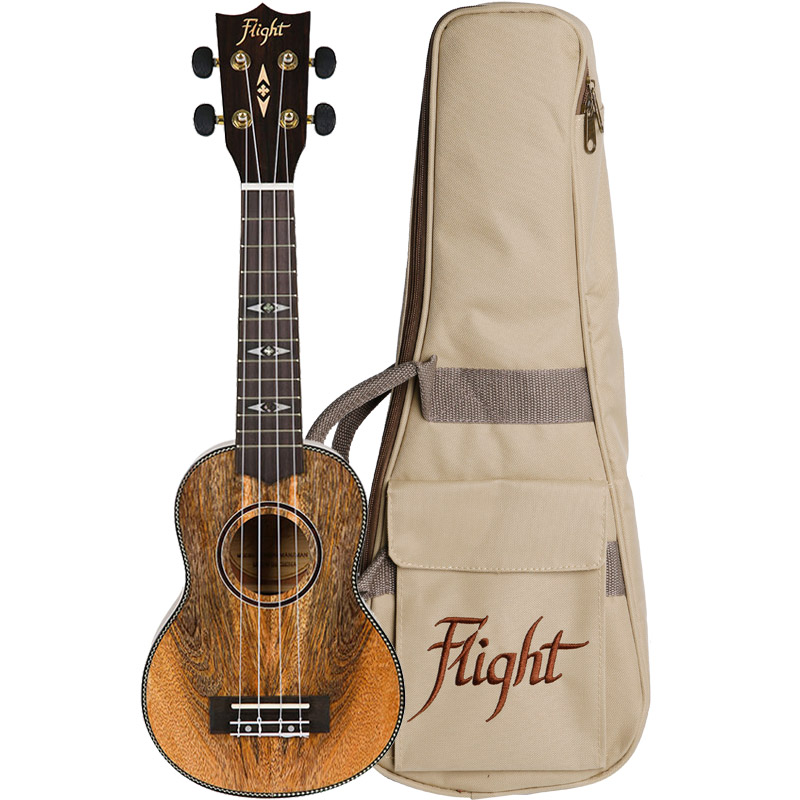 Flight DUS 450 Mango Sopran Ukulele inkl. Bag – Bild 3