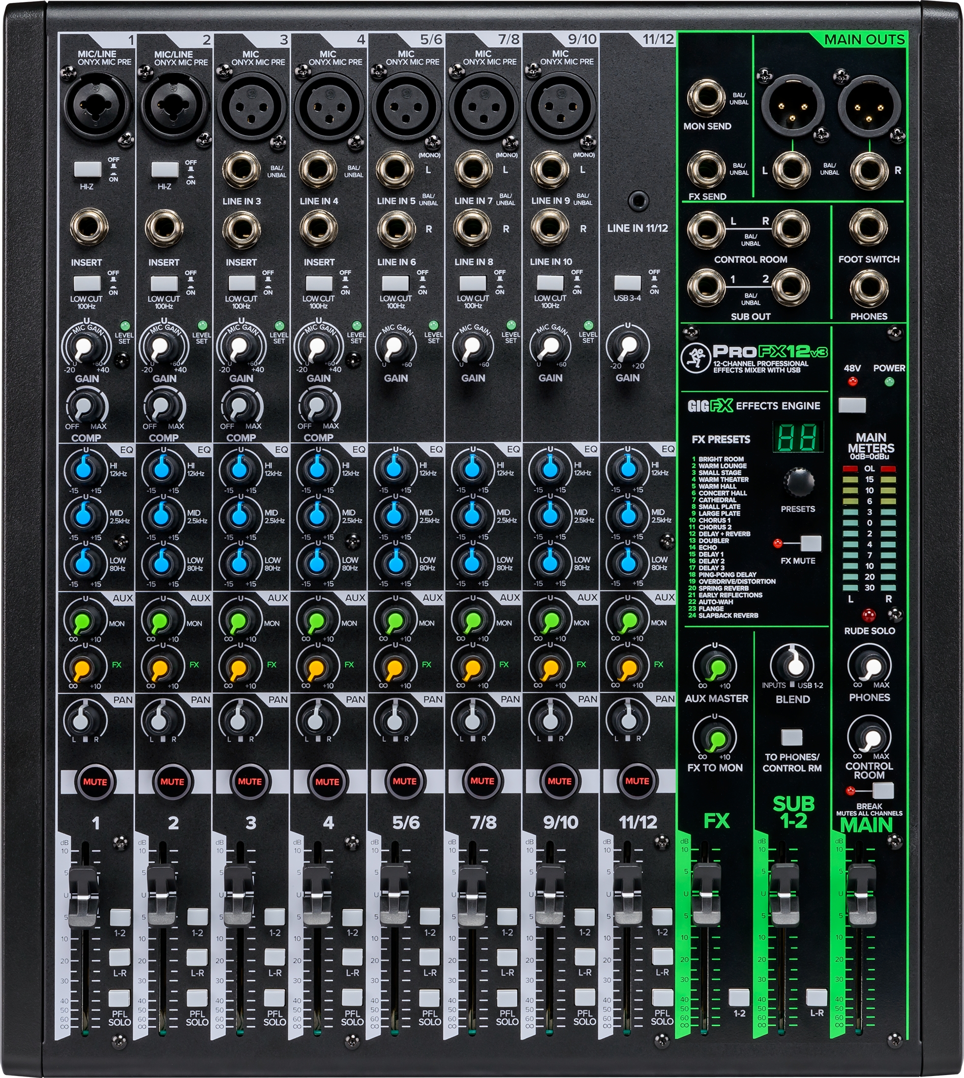 Mackie ProFX12v3 (Retoure)