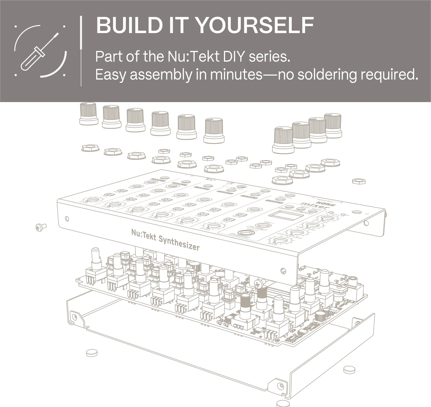 Korg Nu:Tekt NTS-4 DIY Performance-Mixer – Bild 8