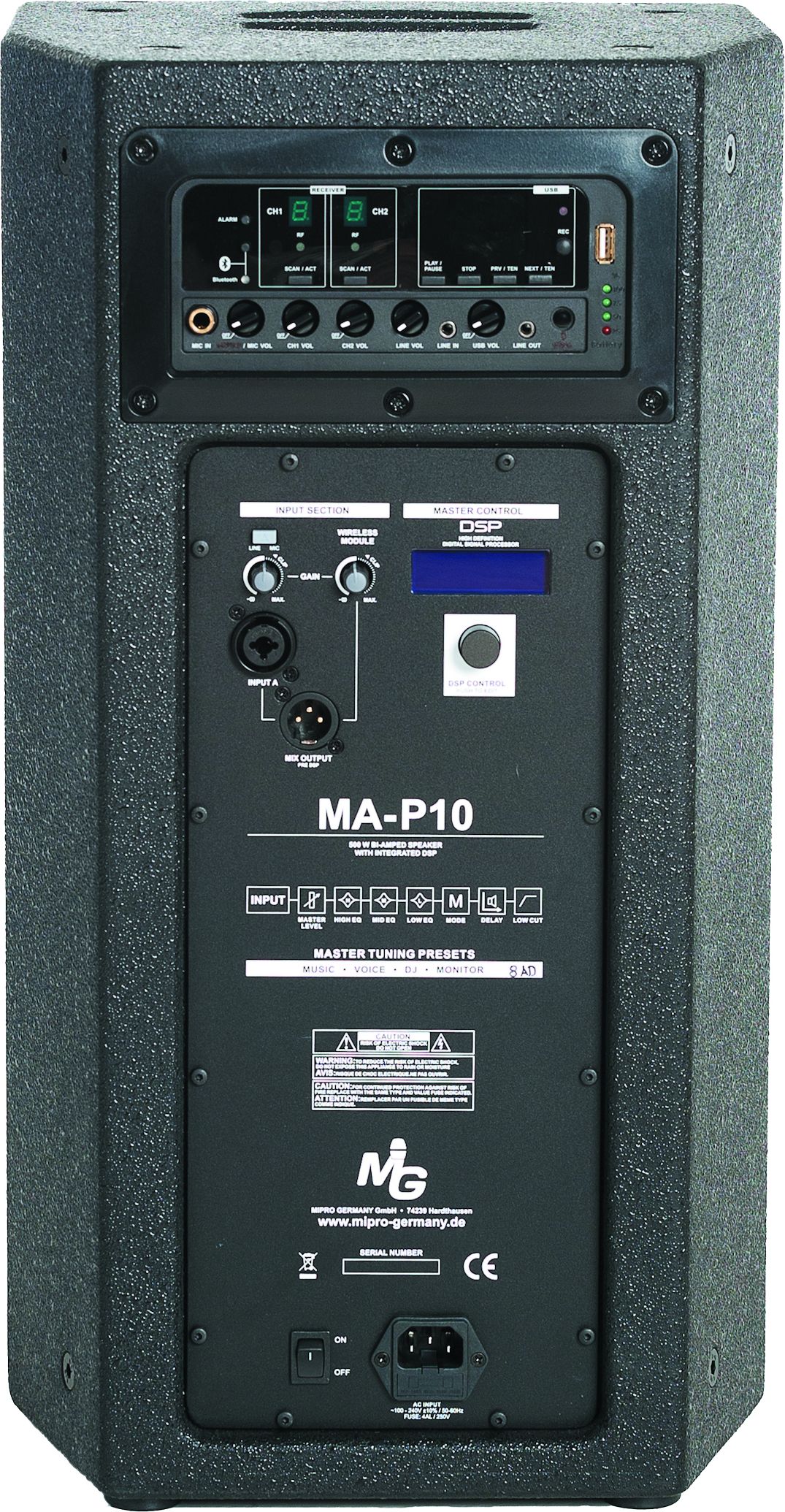 Mipro MA-P10D  823-832 MHz 8AD, schwarz – Bild 3