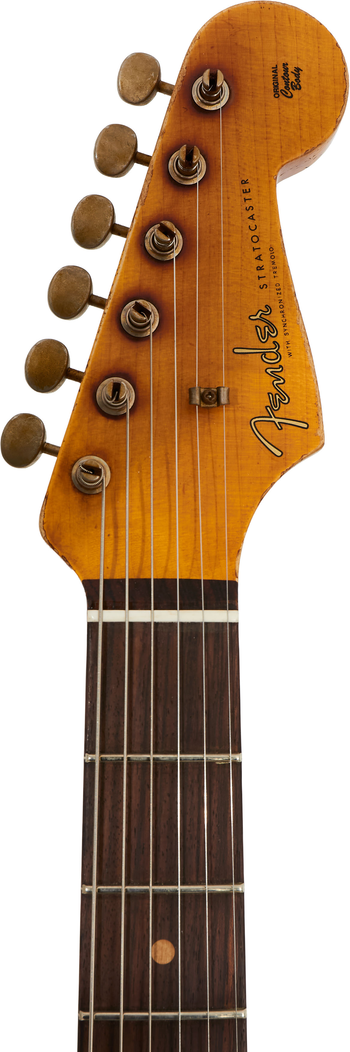 Fender Custom Shop 1960 Stratocaster DualMag Super Heavy Relic Aged Vintage White Limited Edition