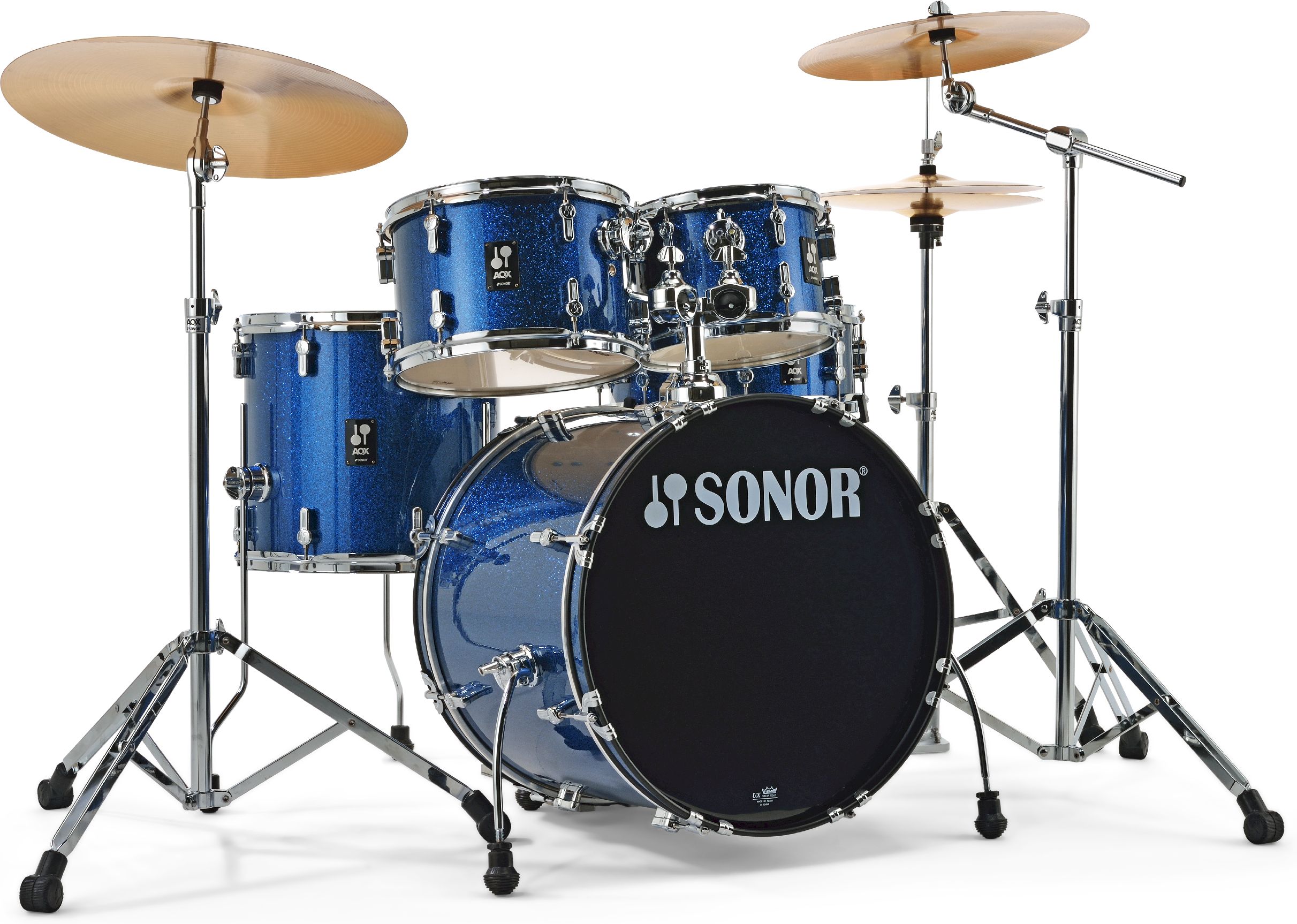 Sonor AQX Studio Set Blue Ocean Sparkle – Bild 3