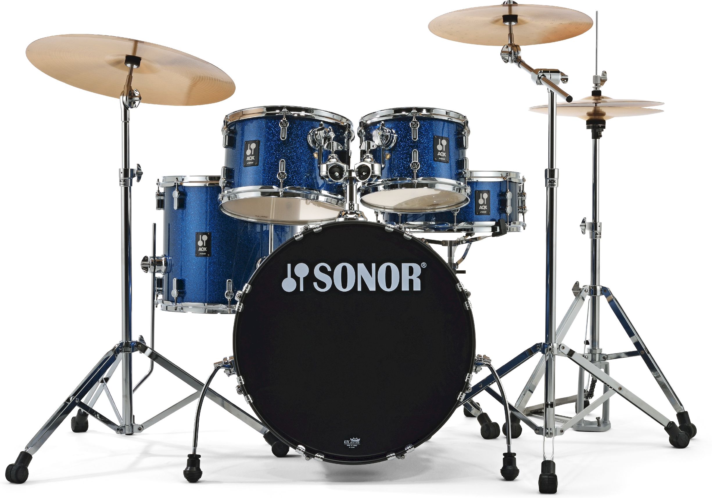 Sonor AQX Studio Set Blue Ocean Sparkle – Bild 2