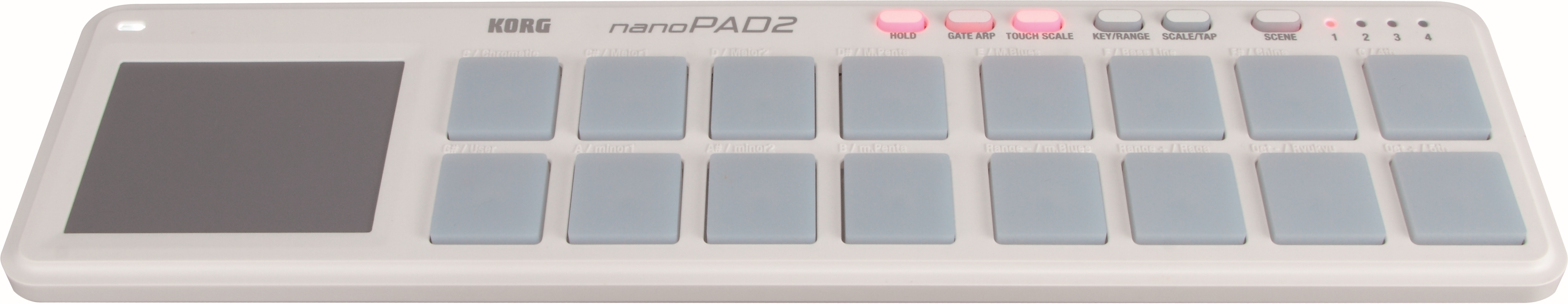 Korg nanoPAD 2 white
