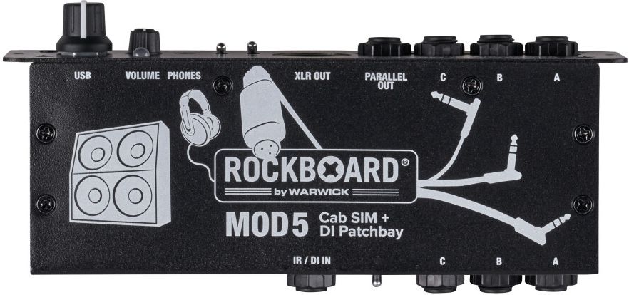 RockBoard MOD 5 - Cab SIM + DI Patchbay