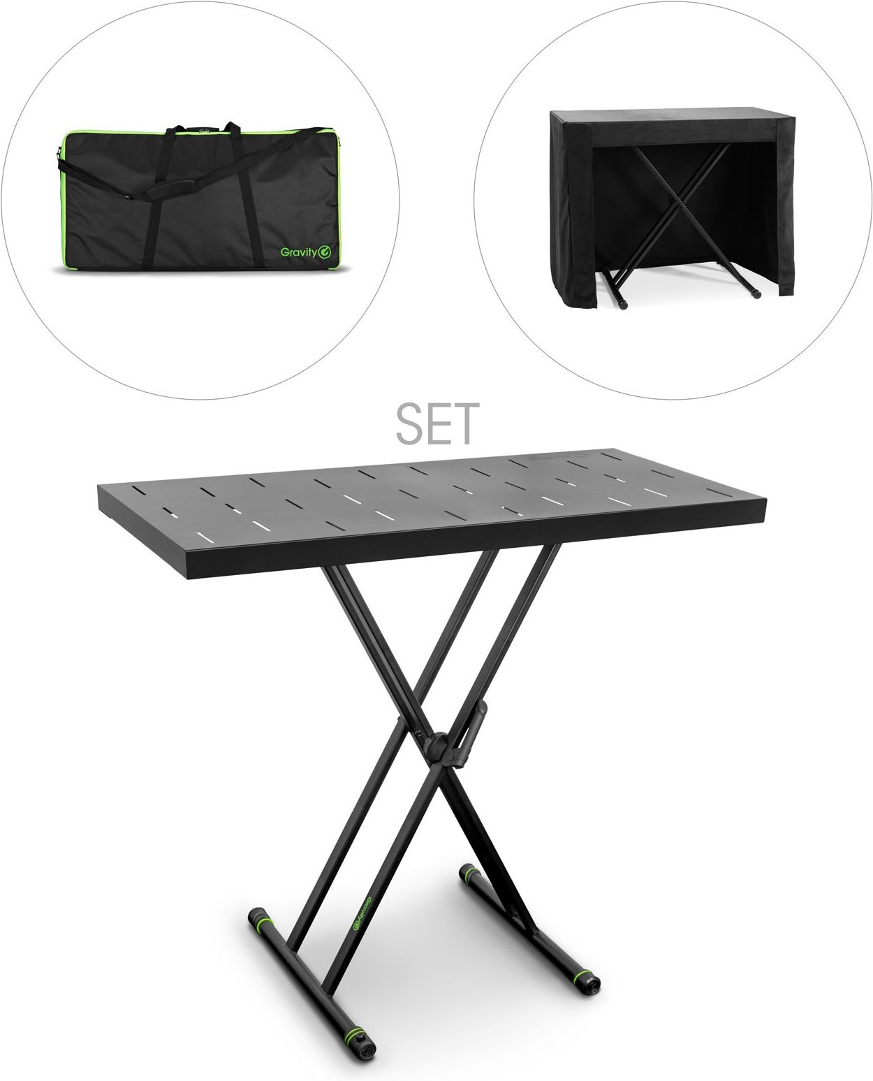 Gravity KSX 2 RD SET 1 DJ-Tisch Gravity KSX 2 RD SET 1 DJ-Tisch