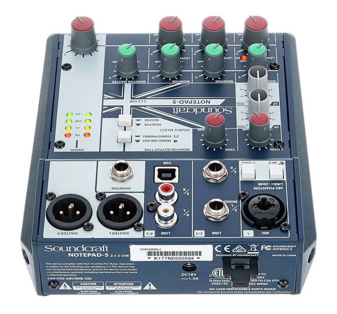 Soundcraft Notepad-5 – Bild 3