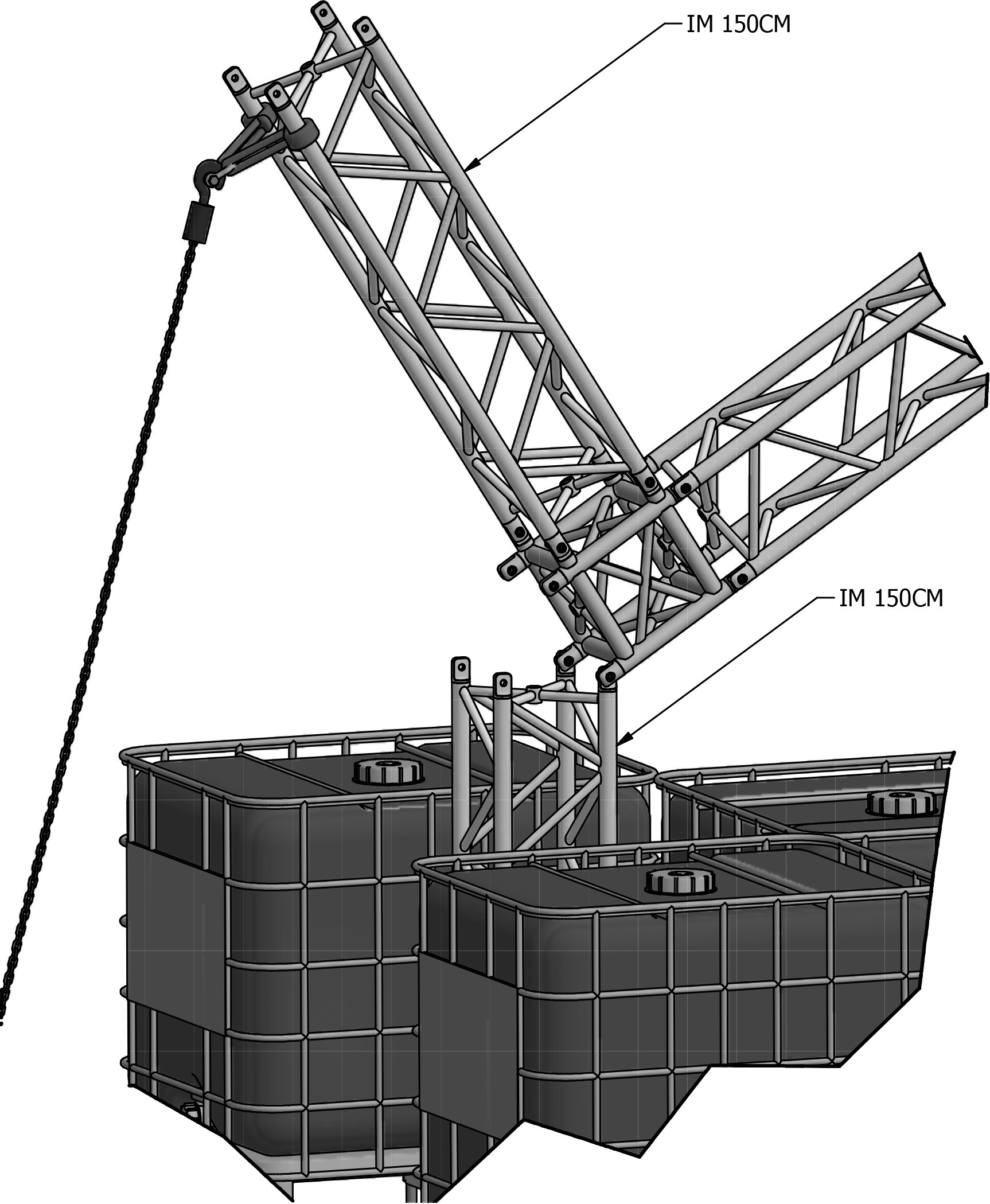 Global Truss iM-Type PA Tower 9m