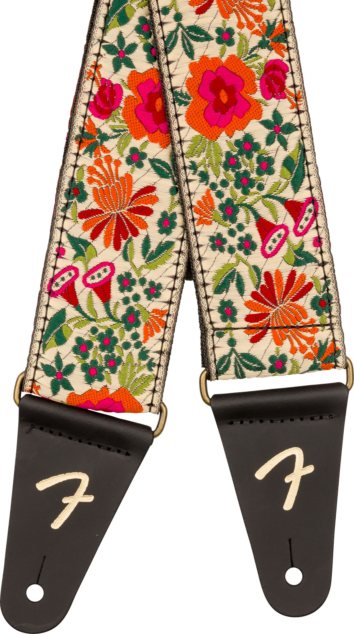 Fender Mosaic Jacquard Cream Gitarrengurt
