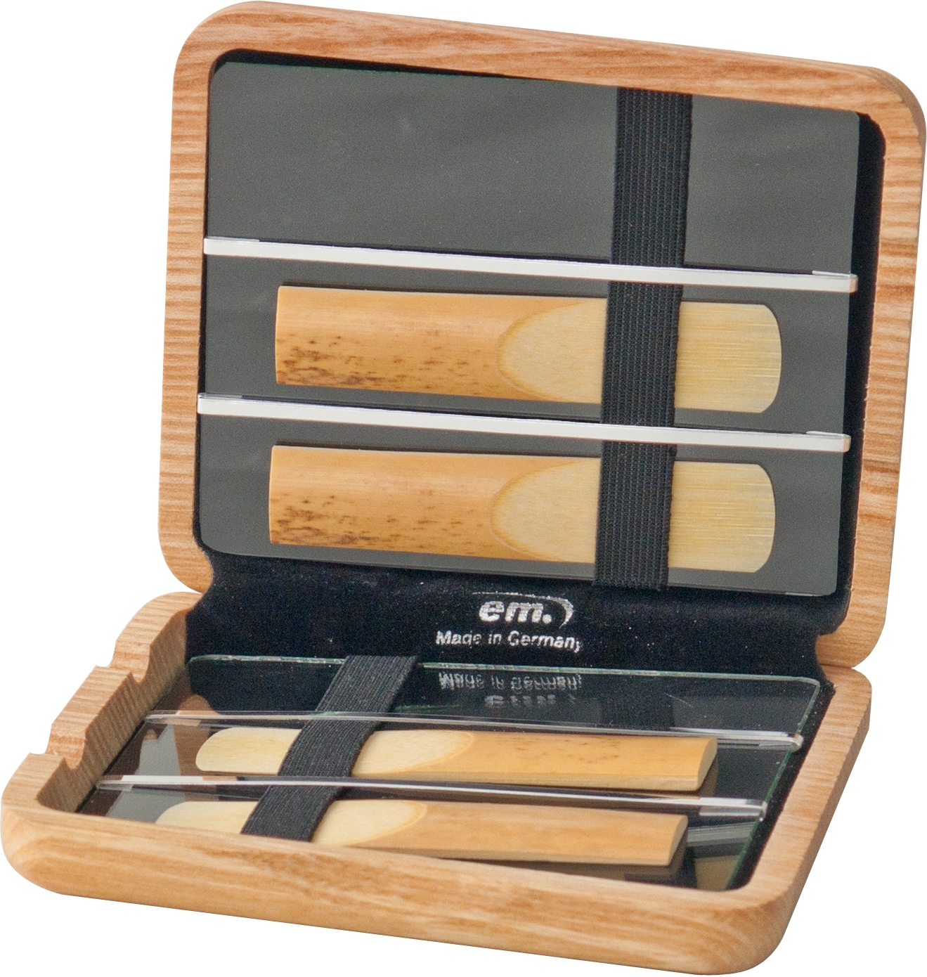 EM reed case alto saxophone, natural EM reed case alto saxophone, natural