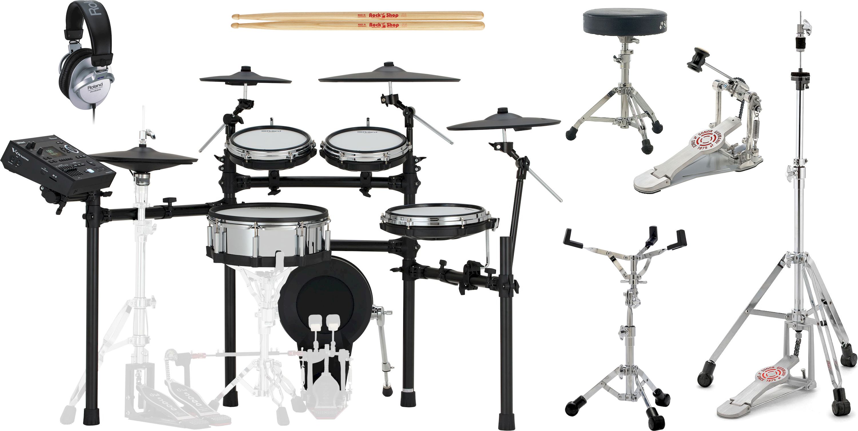 Roland TD516 V-Drum Bundle Roland TD516 V-Drum Bundle