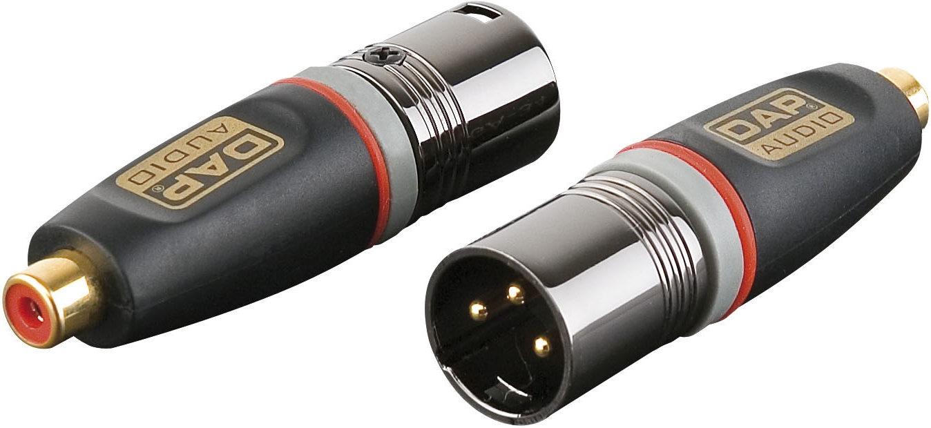 DAP Adapter XGA34 XLRm-chinch/f XCALIBER