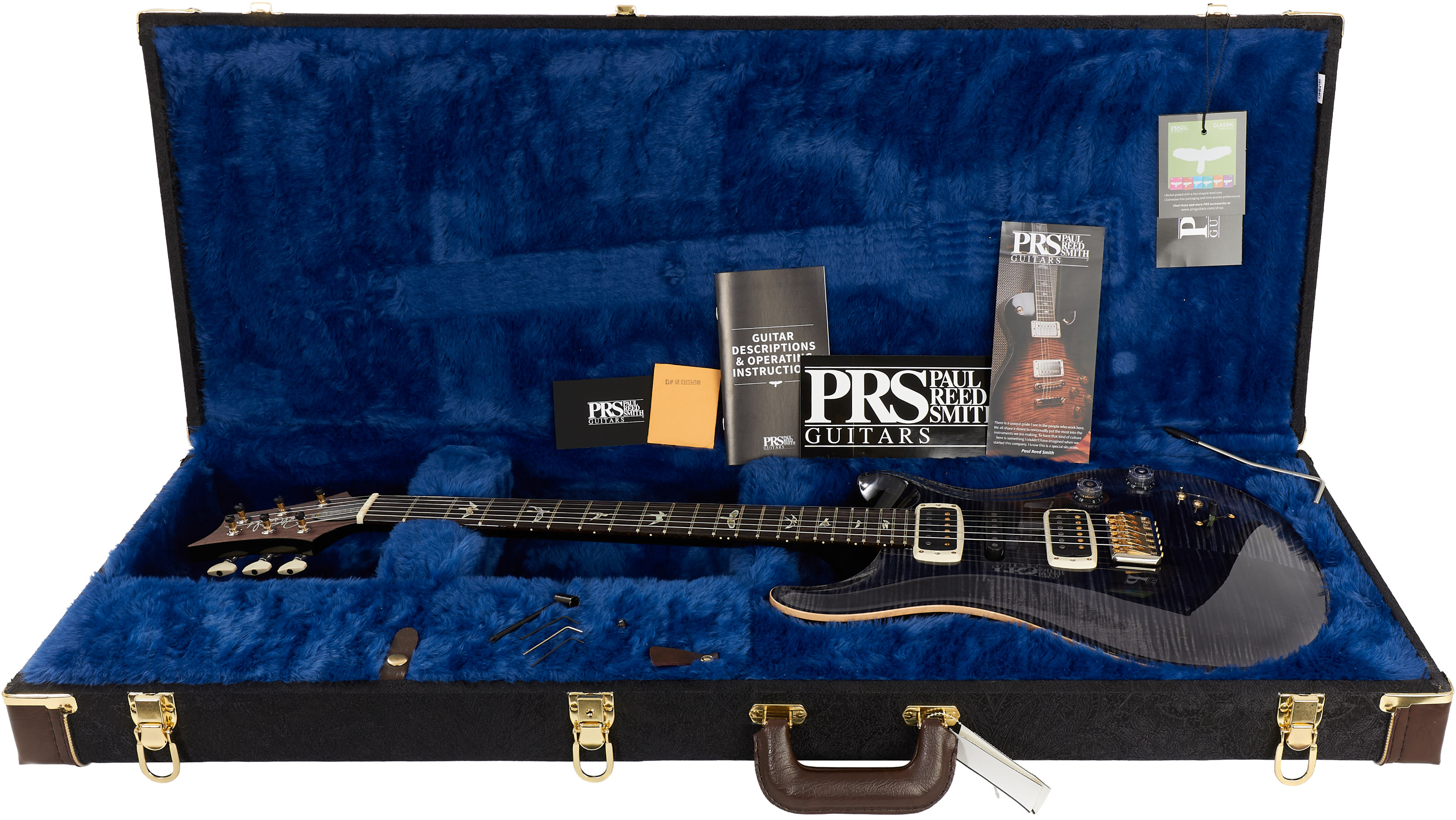 PRS Modern Eagle V Gray Black 10 Top