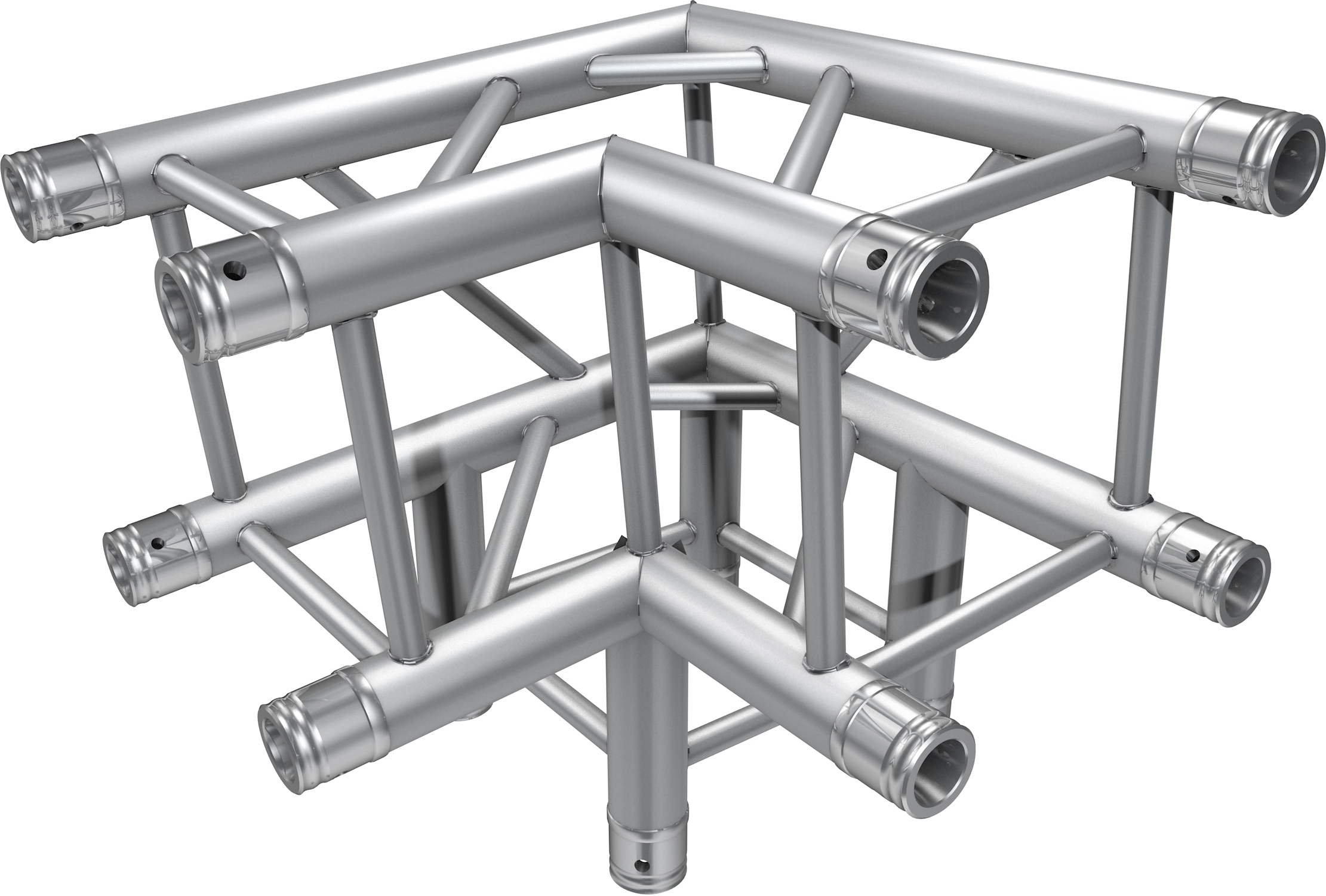 Global Truss F34 C30-85R 3-way-corner 85° Abgang rechts