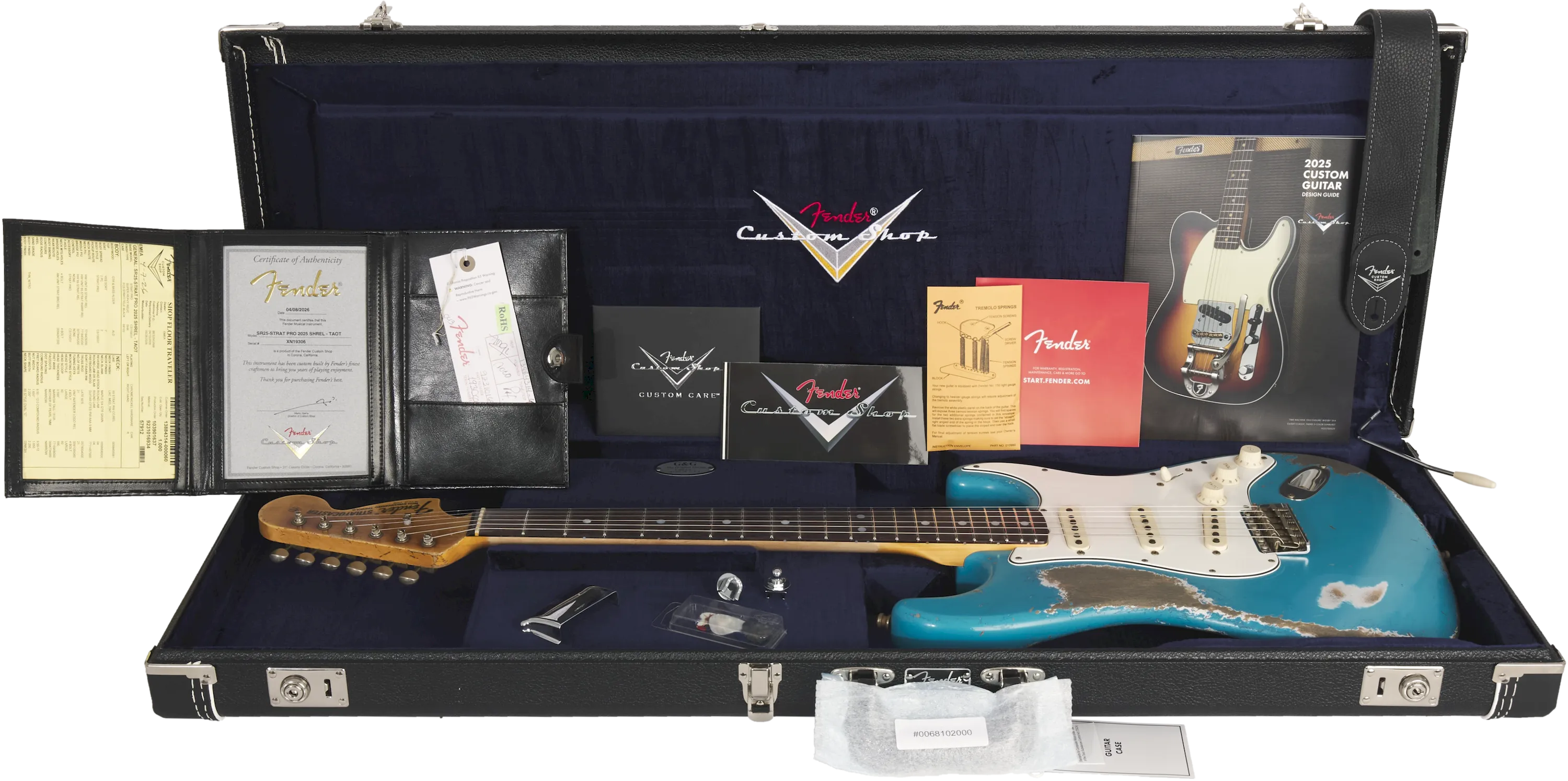 Fender Custom Shop 2025 Strat Pro Super Heavy Relic Taos Turquoise – Bild 9