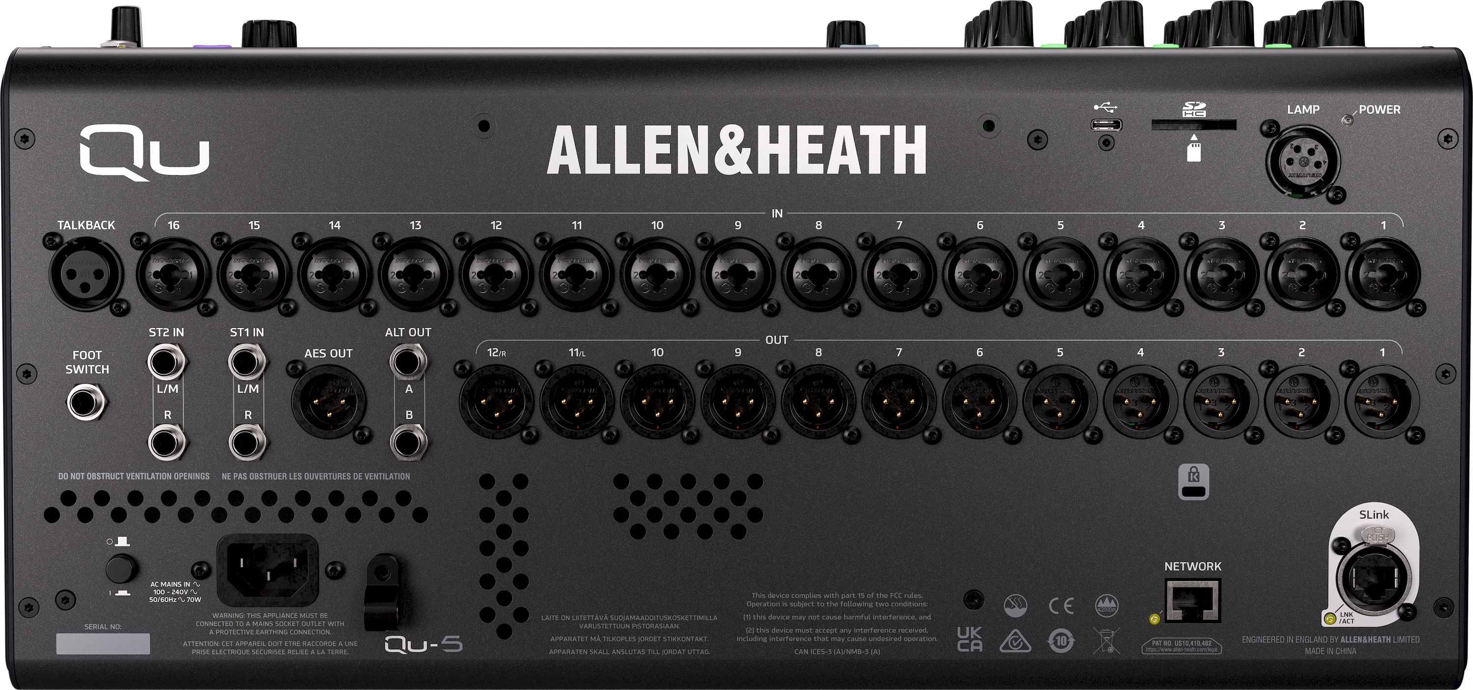 Allen & Heath QU-5 