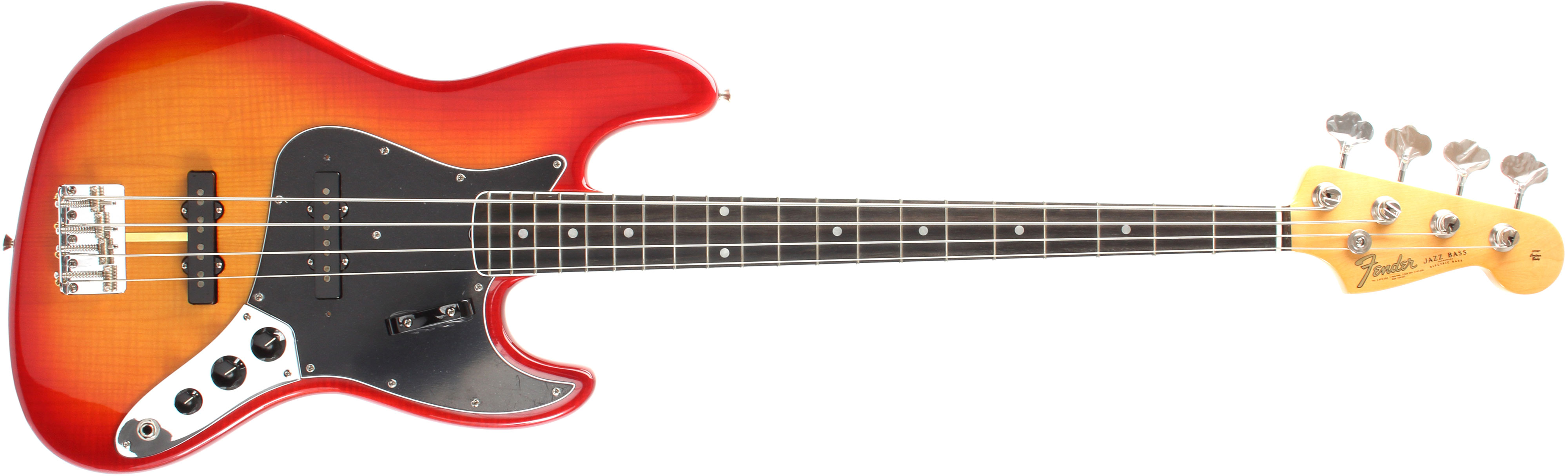 Fender Rarities Flame Ash Top Jazz Bass - Showroom Modell