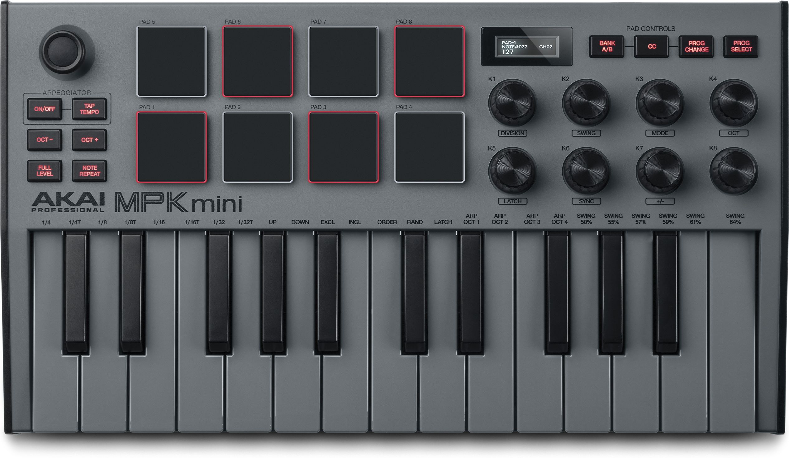 Akai Professional MPK mini MK3 Gray – Bild 2