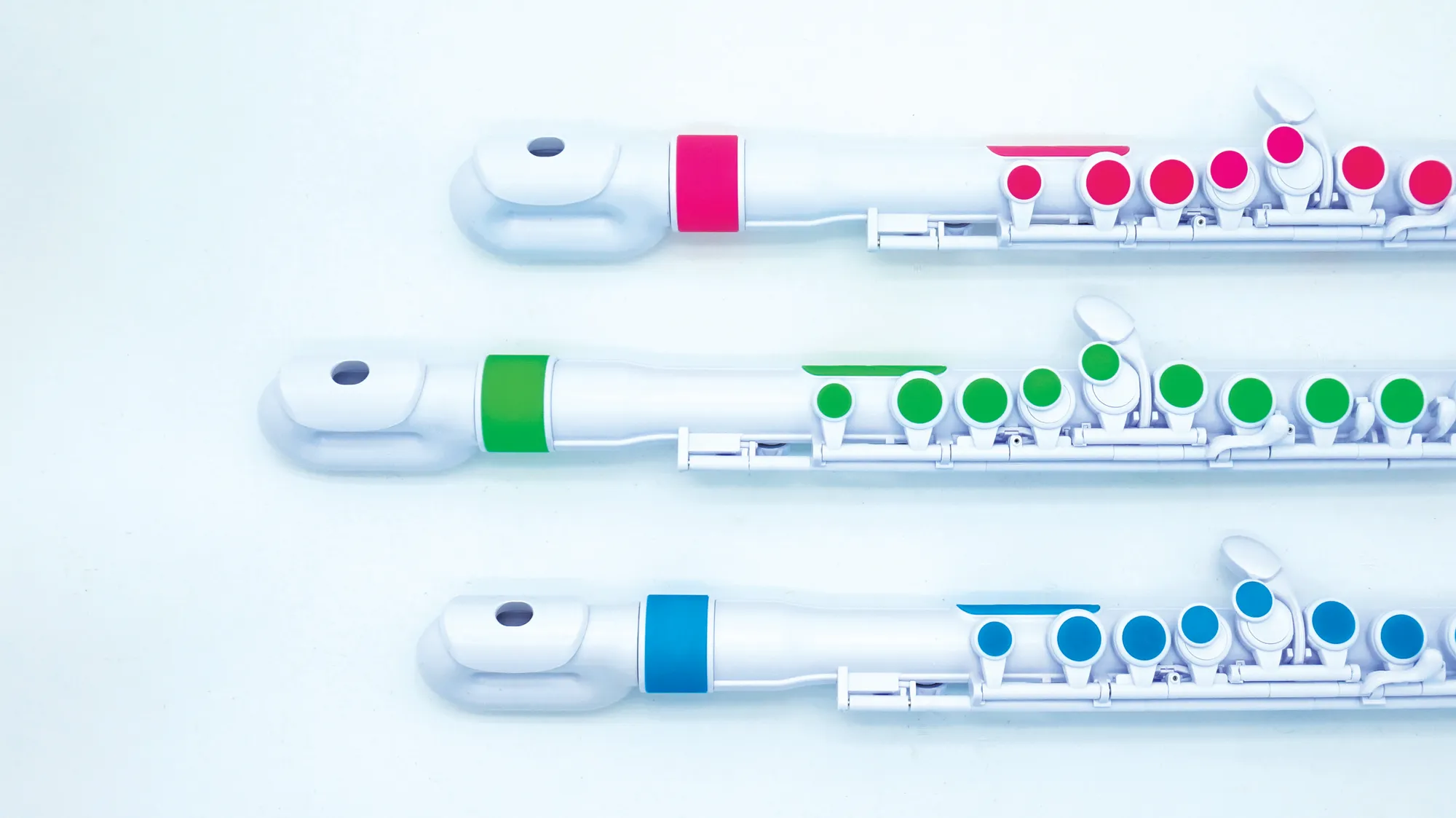 Nuvo jFlute 2.0 white-pink – Bild 4