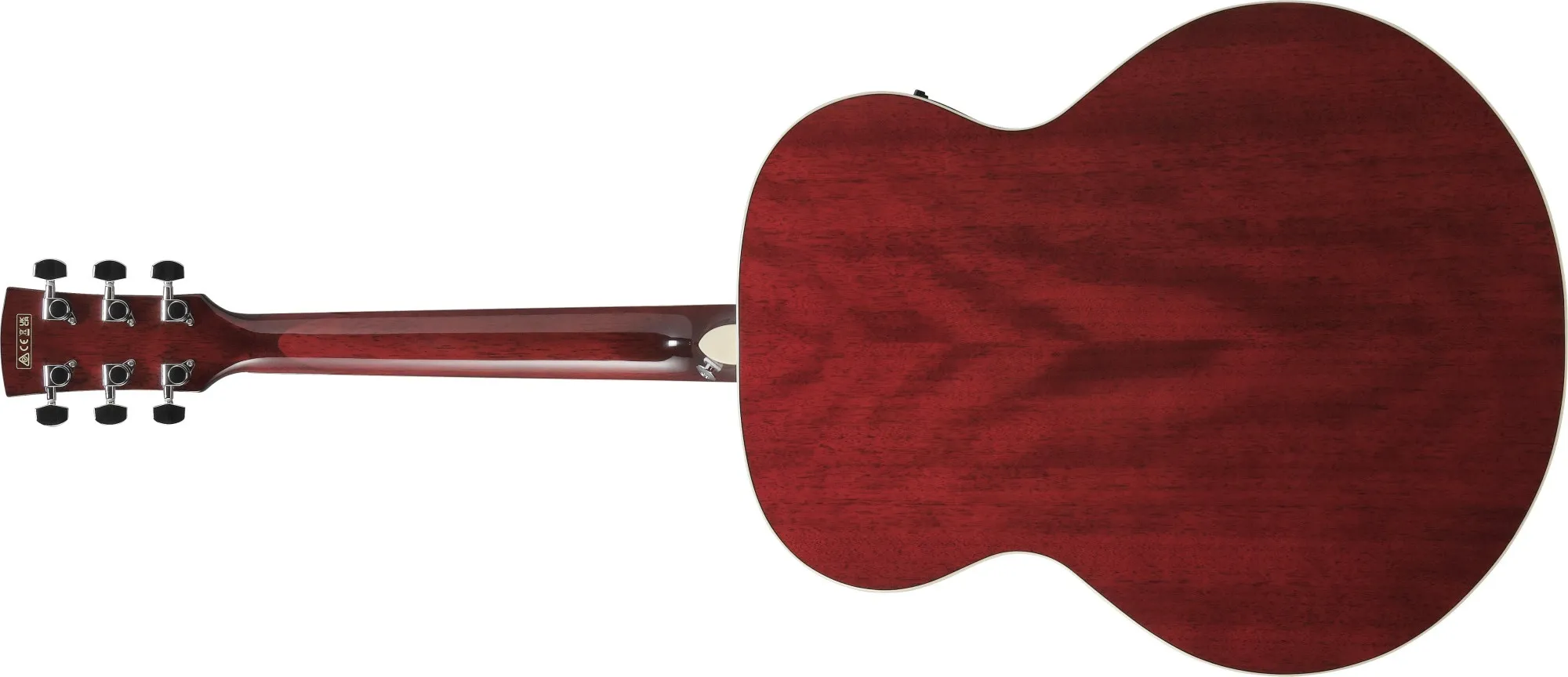 Ibanez AJ70M1E-WR Wine Red – Bild 2