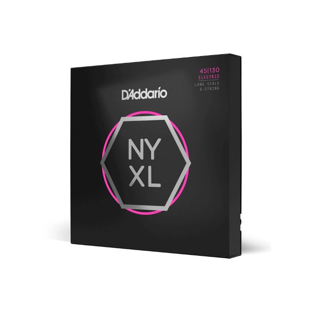 D Addario NYXL 45130  045-130 Long Scale Regular Light 5-String – Bild 2