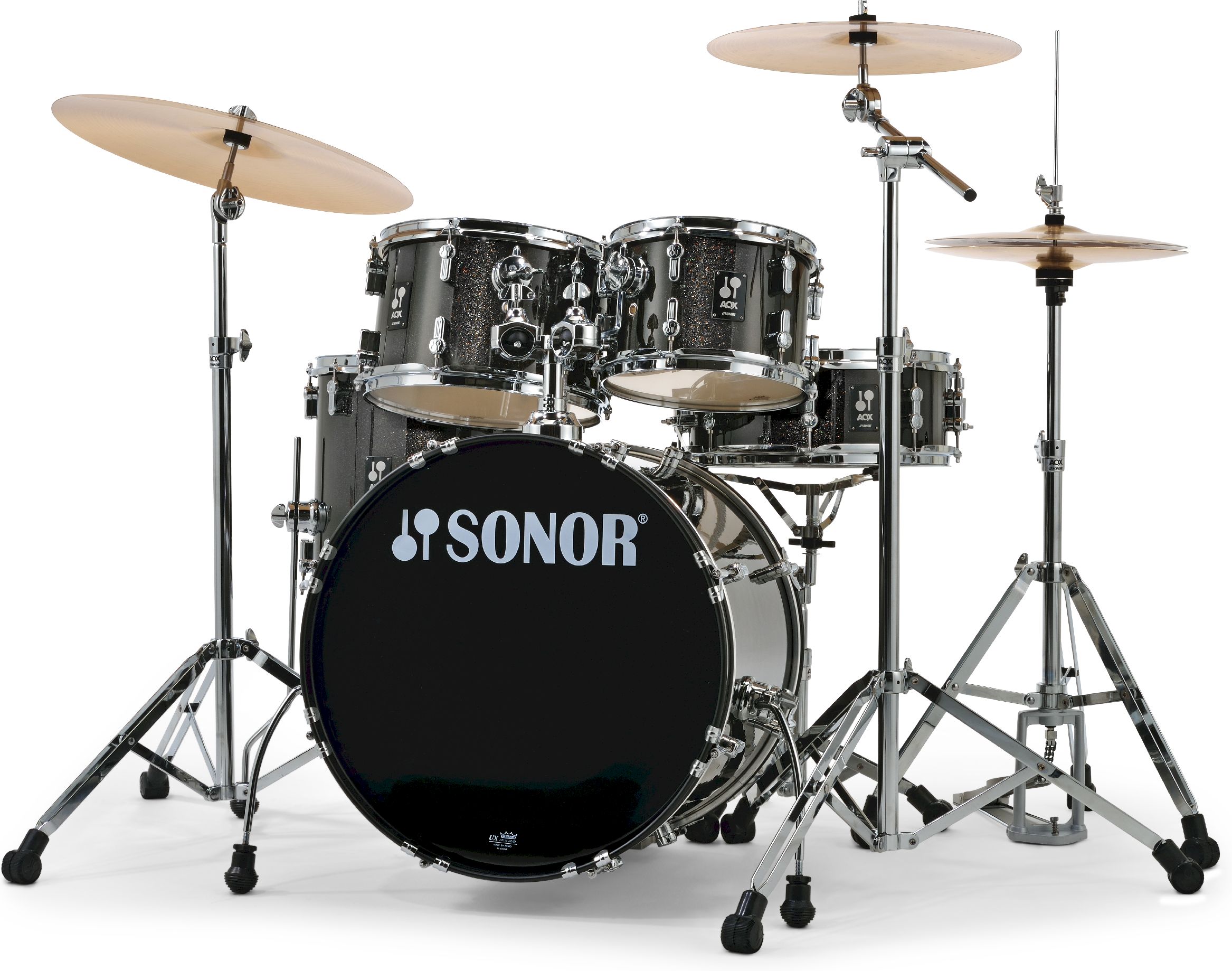 Sonor AQX Studio Set Black Midnight Sparkle