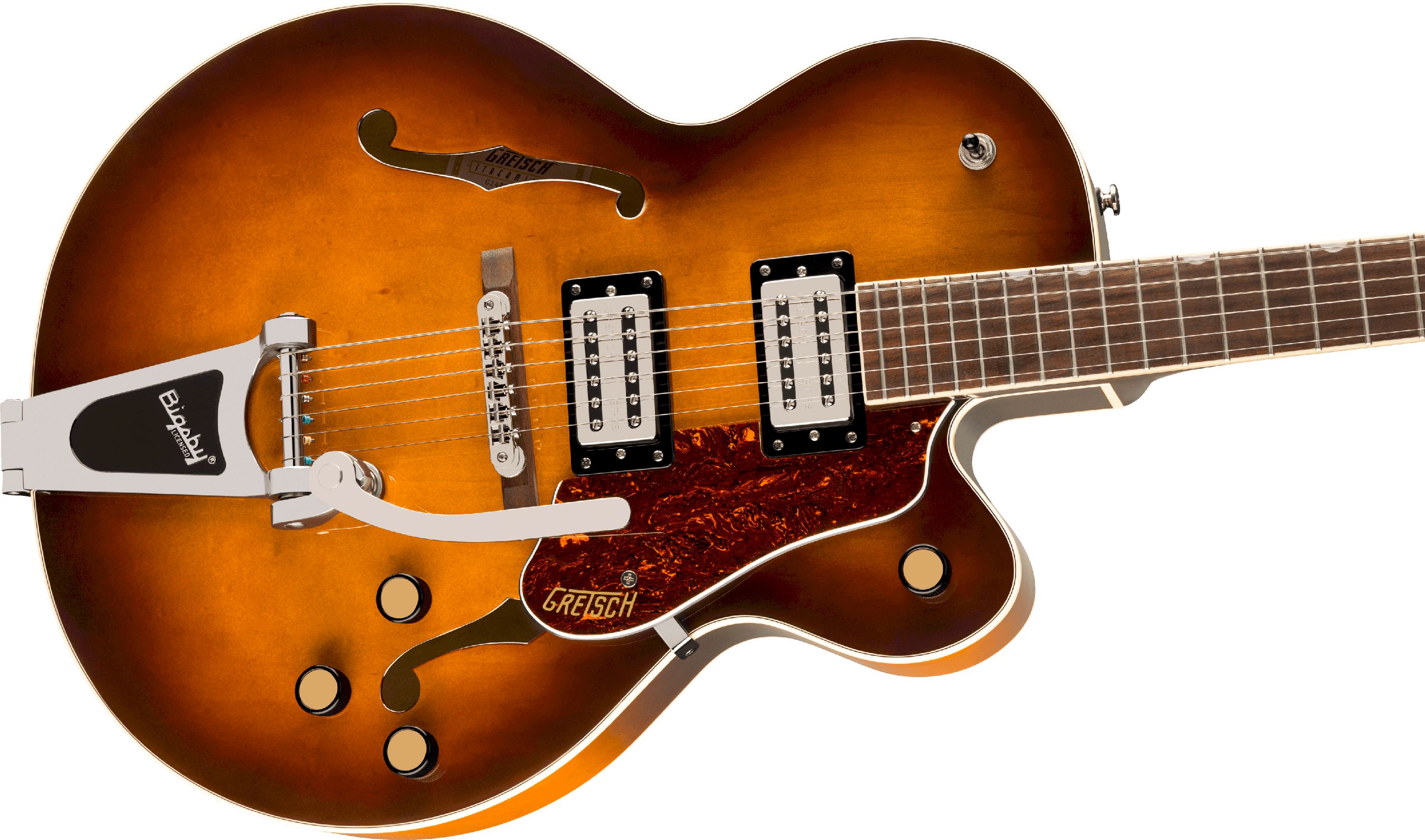 Gretsch G2420T Streamliner Hollow Body w/Bigsby Robusto Burst