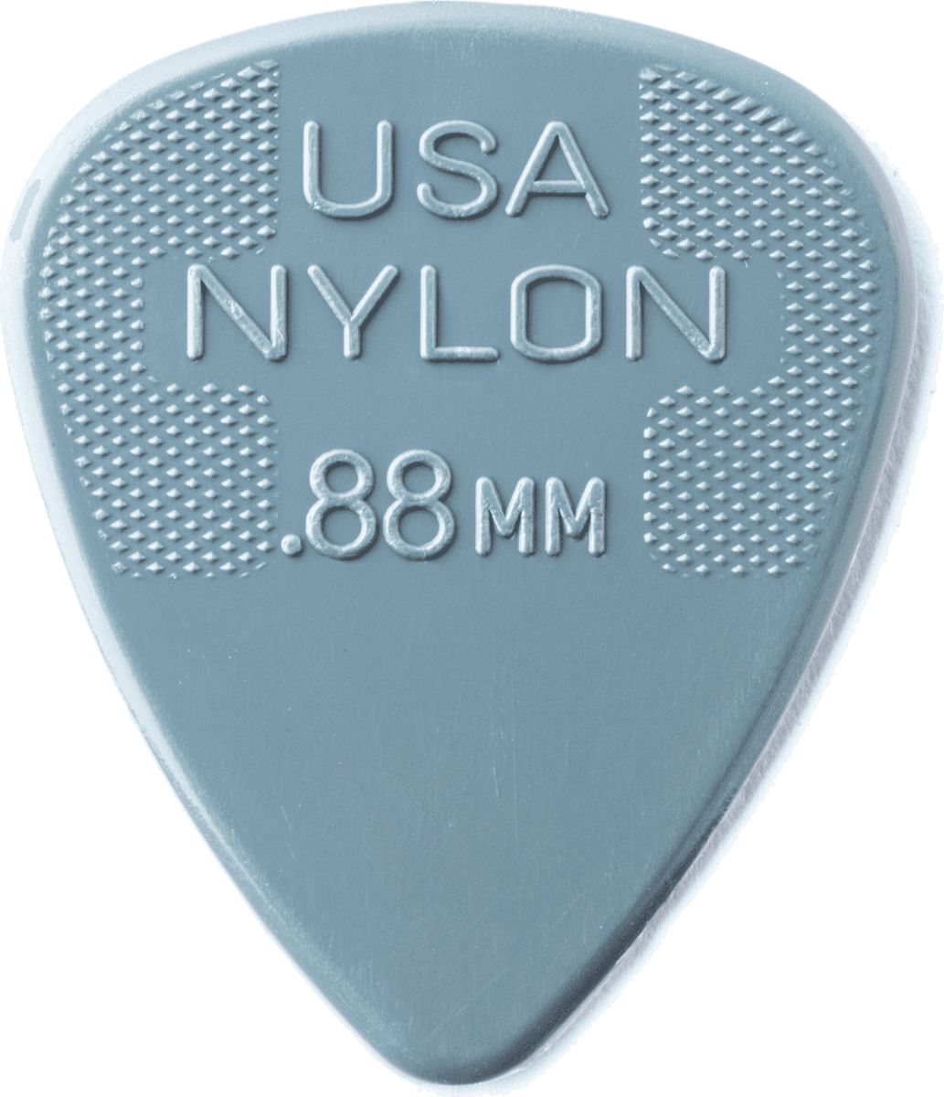 Dunlop Nylon Picks 0.88 mm, Grey, 44P88, Pack of 12 – Bild 3