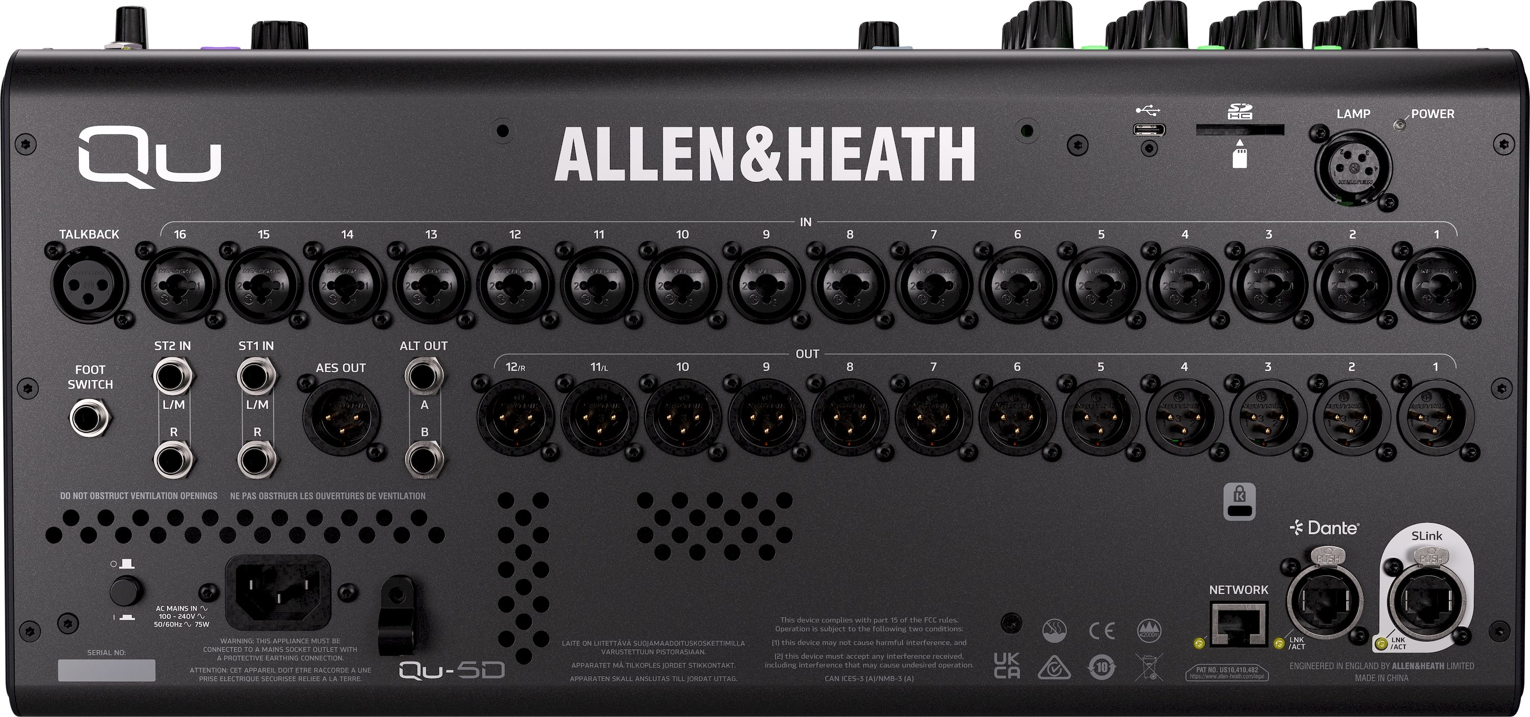 Allen & Heath QU-5D  – Bild 4