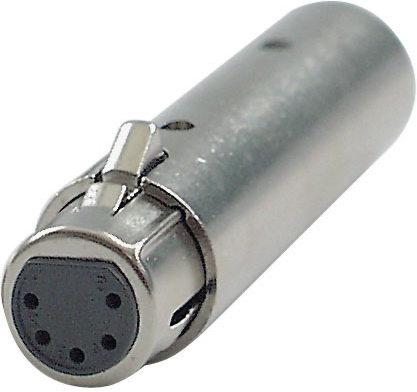 OMNITRONIC Adapter 3pol XLR(M)/5pol XLR(F) OMNITRONIC Adapter 3pol XLR(M)/5pol XLR(F)