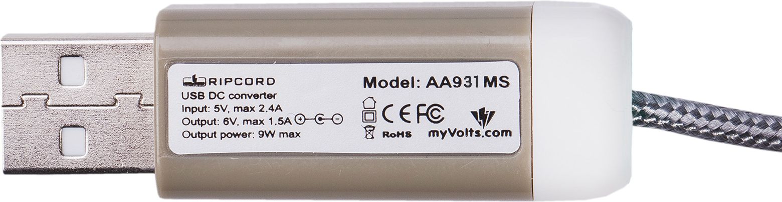 myVolts Ripcord 6V-