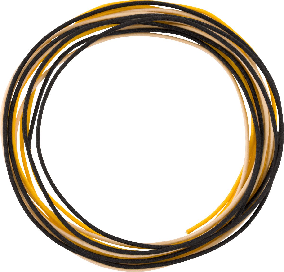 Fender Pure Vintage Cloth Wire 22 AWG Black, White, Yellow, 1.5m – Bild 3