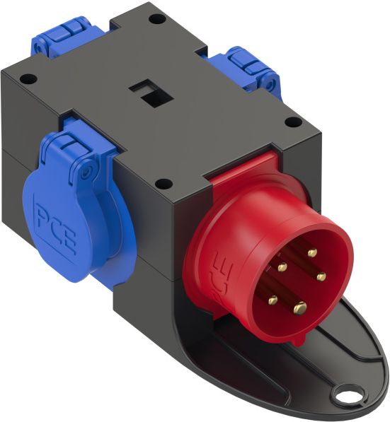 PCE St. Anton mobile plastic distributor 400 V (3x Schuko socket outlet) PCE St. Anton mobile plastic distributor 400 V (3x Schuko socket outlet)