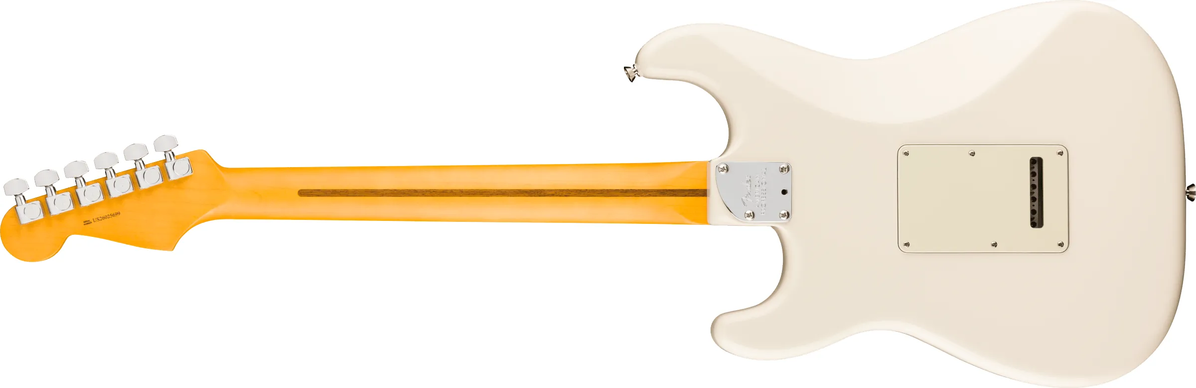 Fender American Professional Stratocaster HSS Olympic White/MN – Bild 2